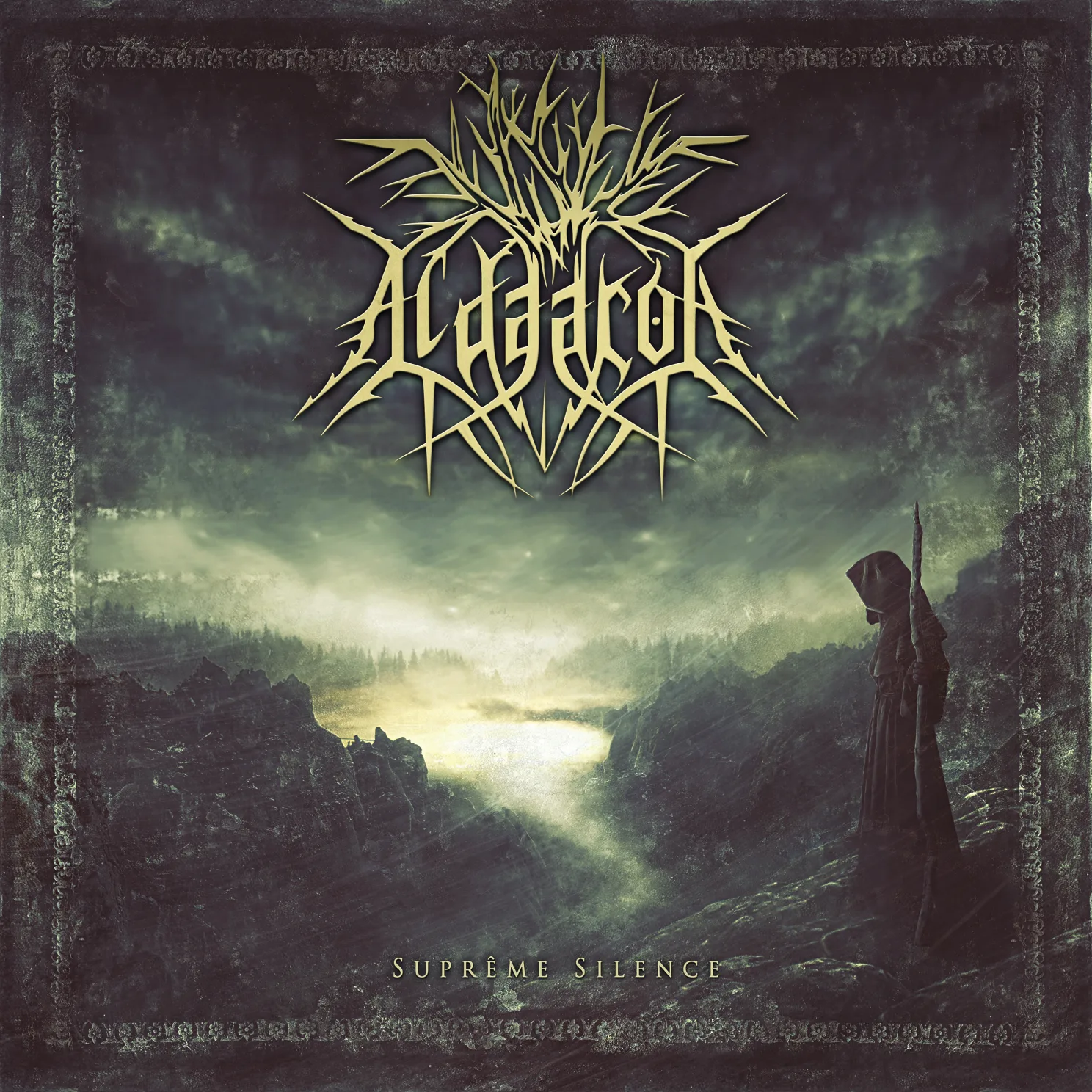 Official album cover art for the release Suprême Silence by Aldaaron