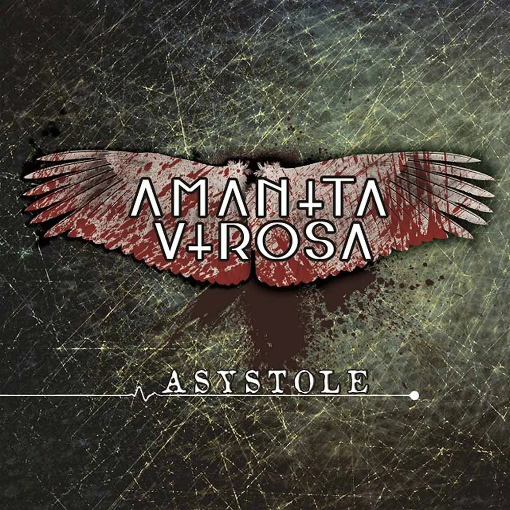 Official album cover art for the release Asystole by Amanita Virosa