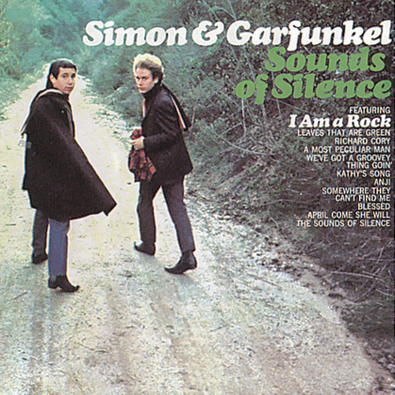 Anji song track artwork featured on the album Sounds of Silence by Simon & Garfunkel