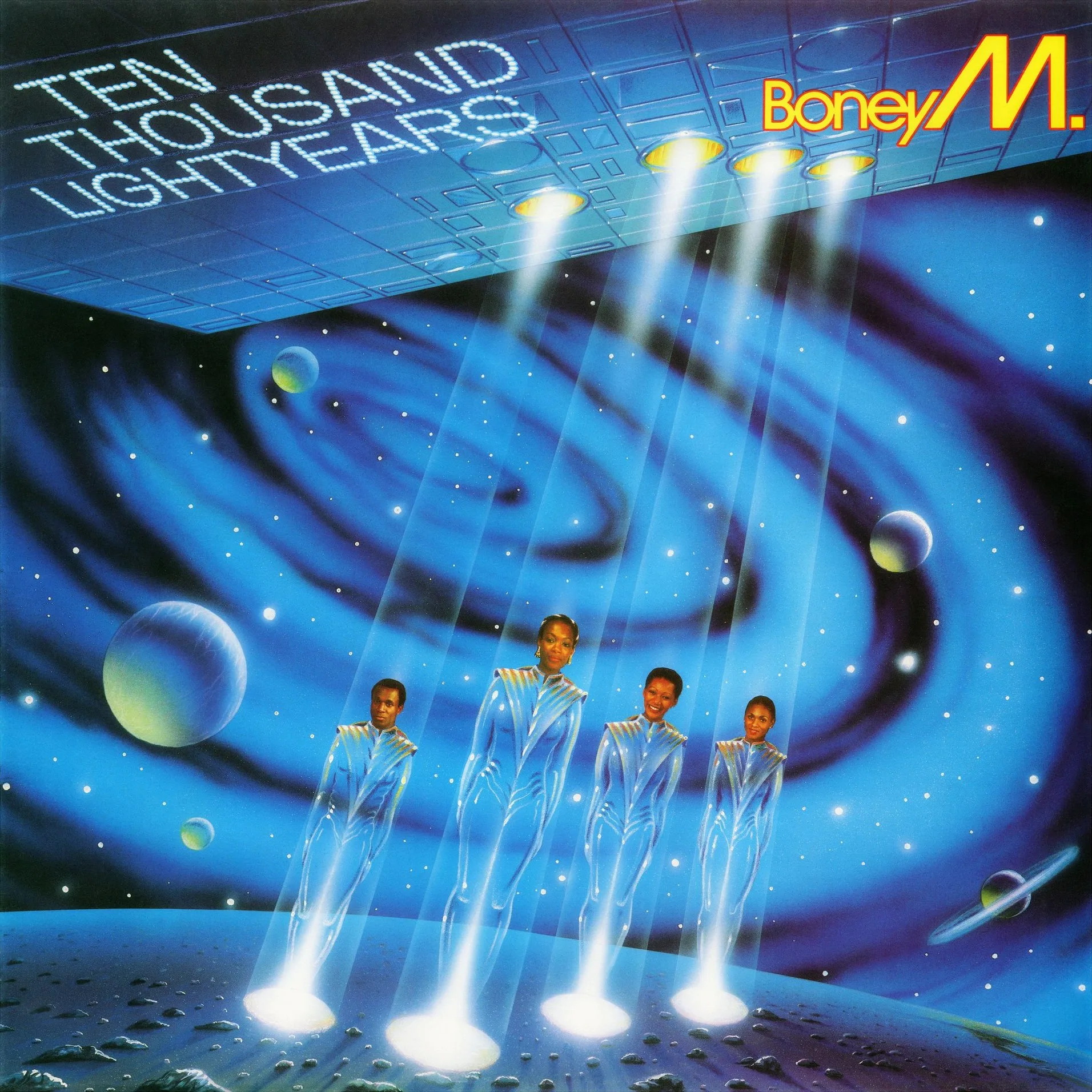 Barbarella Fortuneteller song track artwork featured on the album Ten Thousand Lightyears by Boney M.