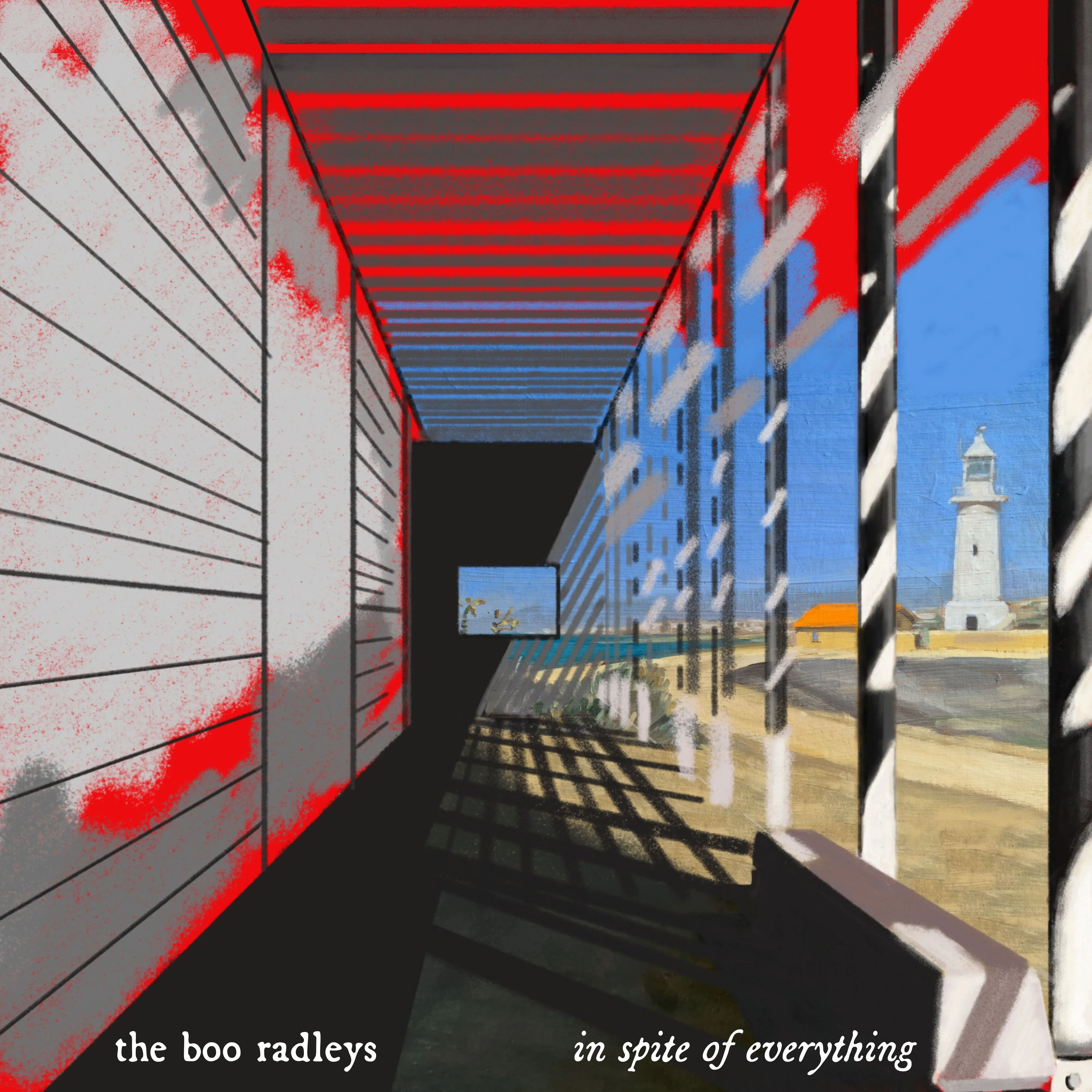 Official album cover artwork for In Spite Of Everything by The Boo Radleys