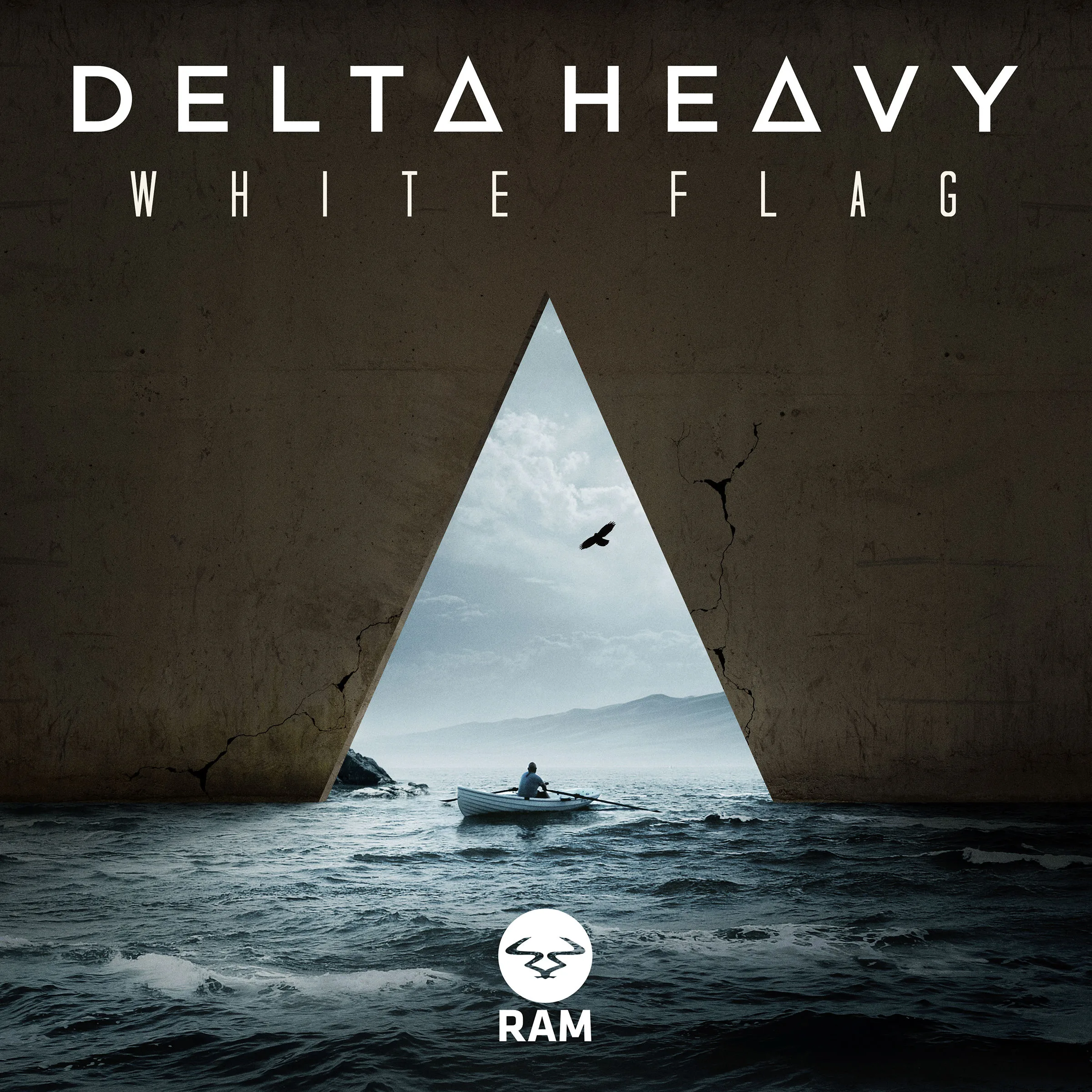 Official album cover artwork for White Flag by Delta Heavy