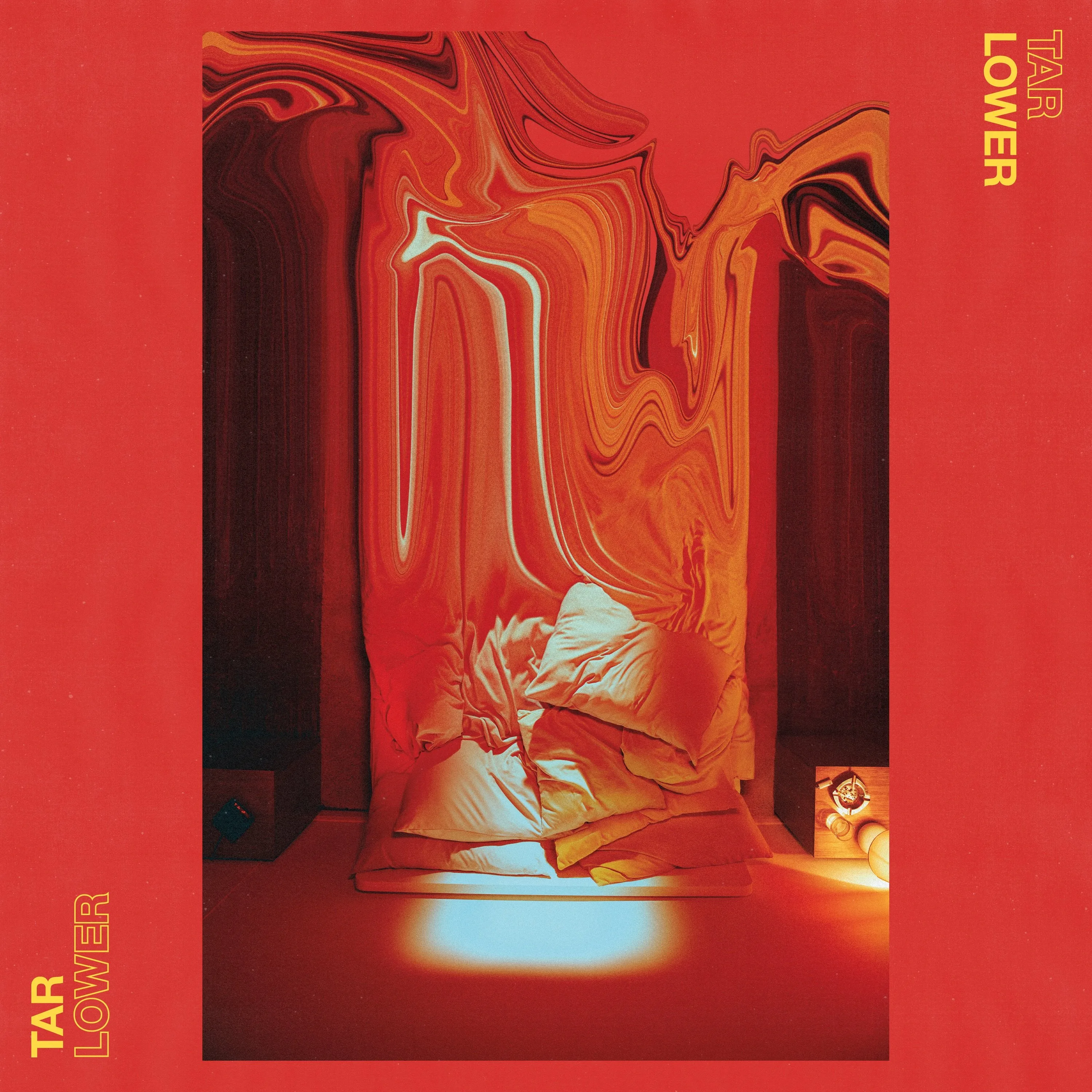 Official album cover art for the release Tar / Lower by TENDER