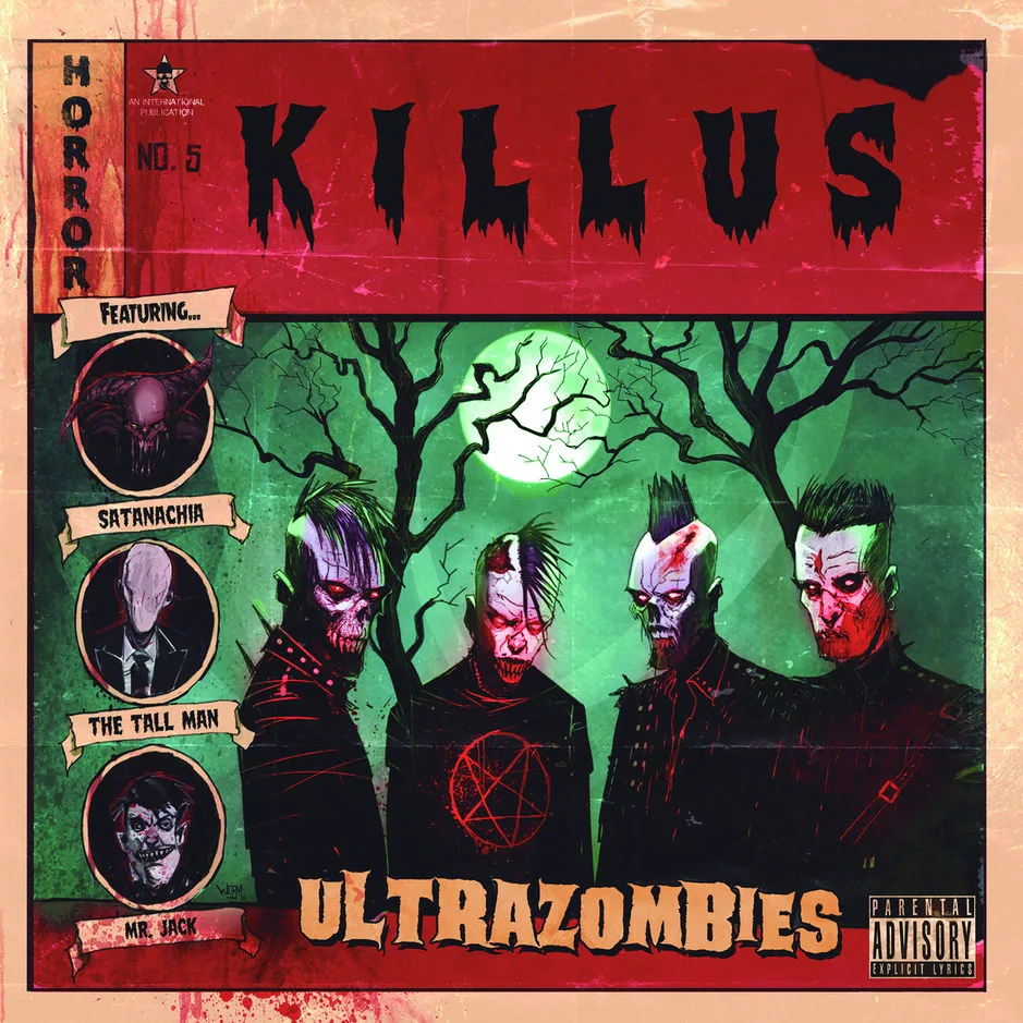Official album cover artwork for Ultrazombies by Killus