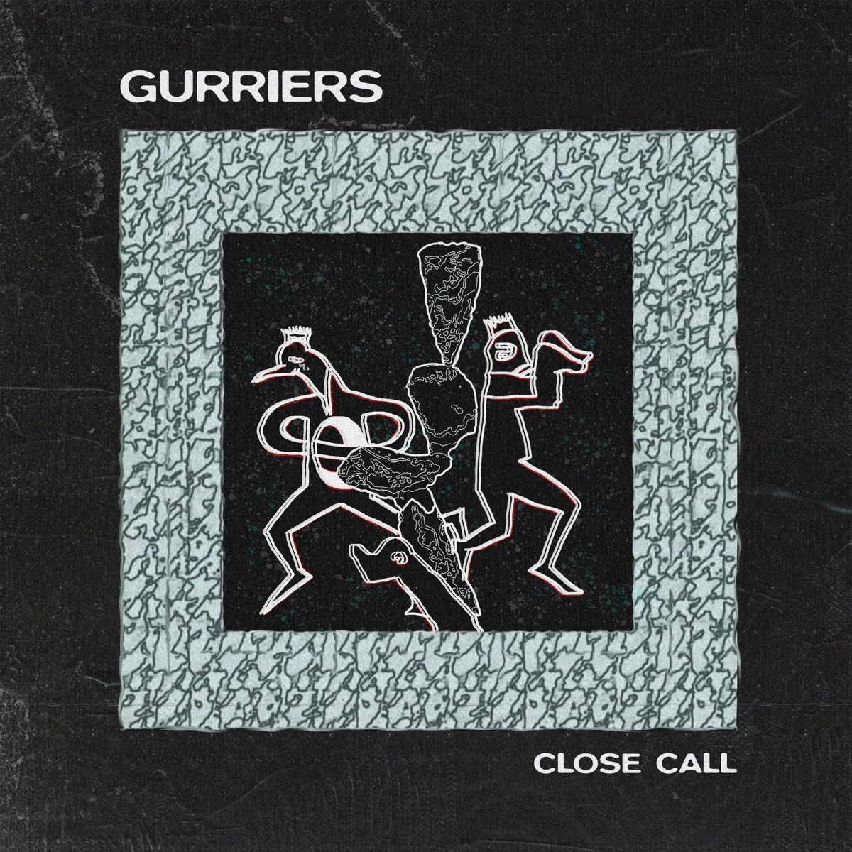 Official album cover art for the release Close Call by Gurriers