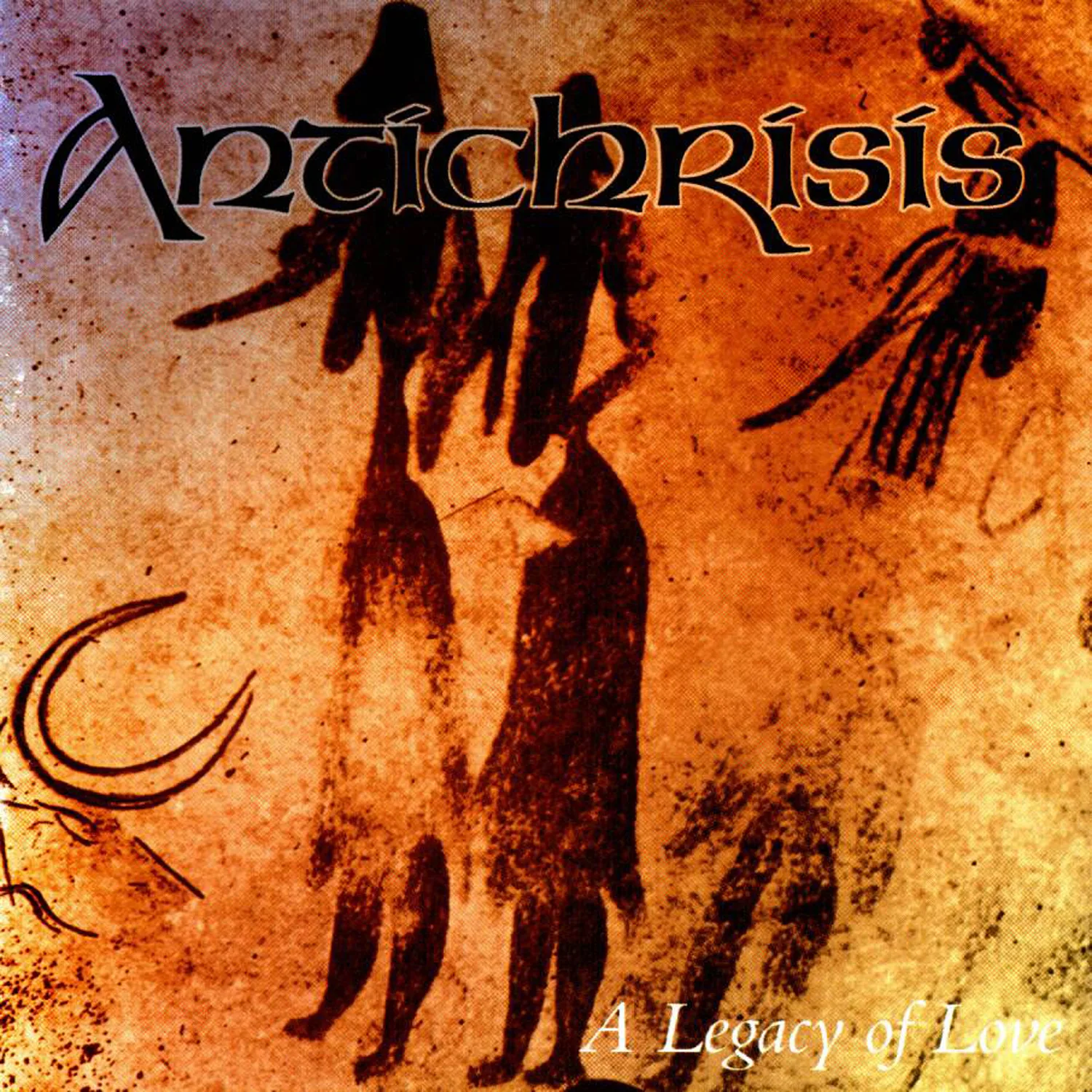 Official album cover art for the release A Legacy of Love by Antichrisis