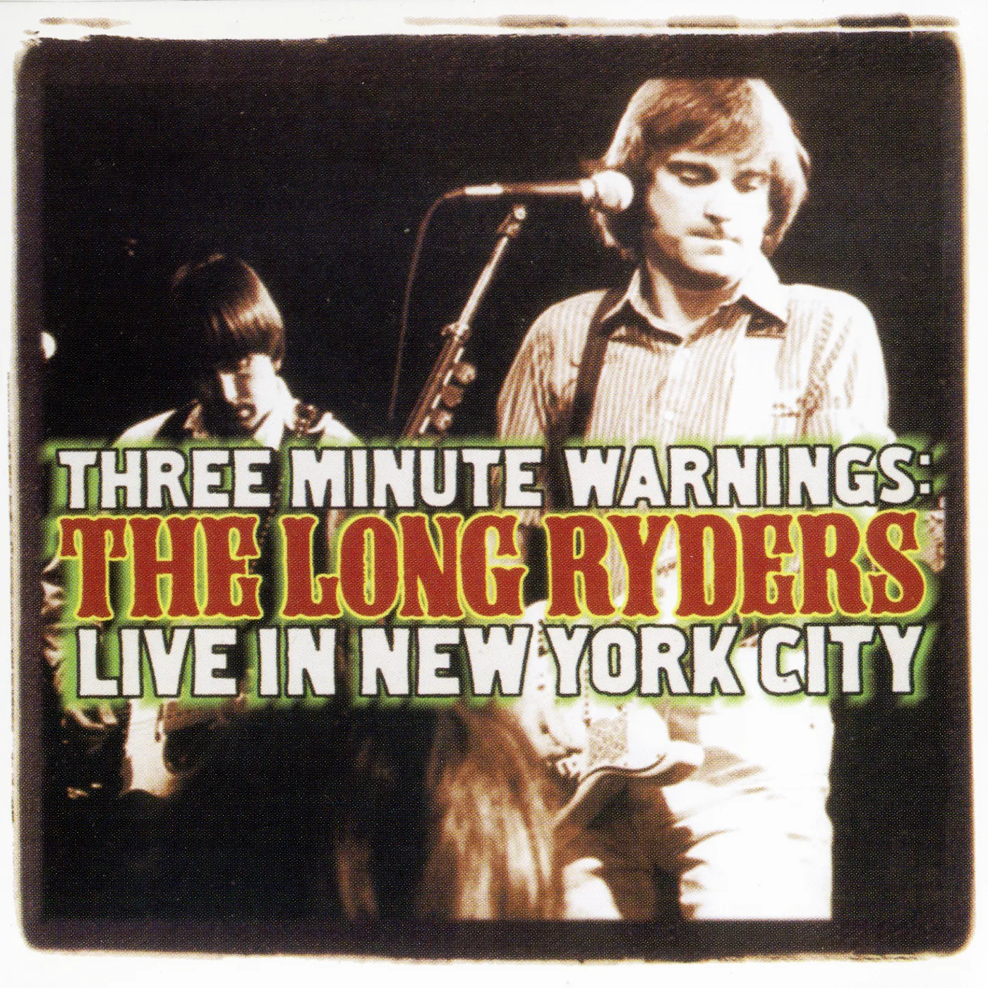 Three Minute Warnings: Live in NYC