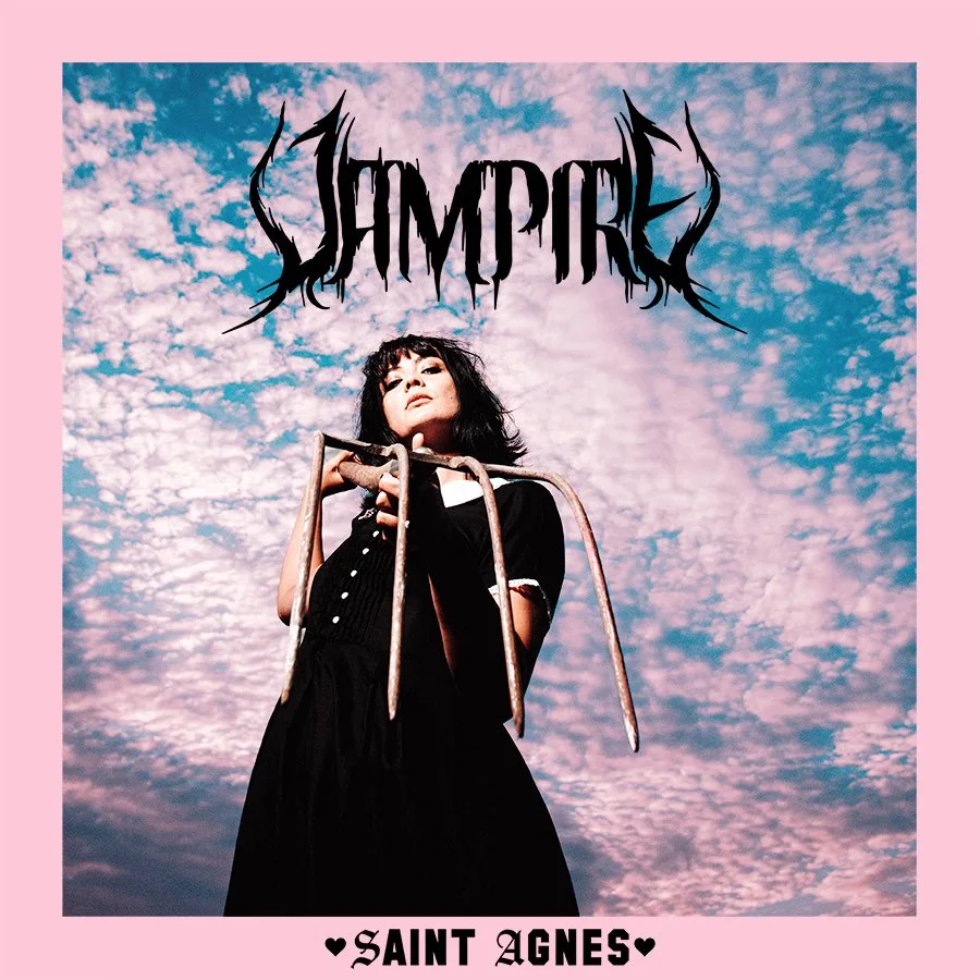 Official album cover art for the release Vampire by Saint Agnes