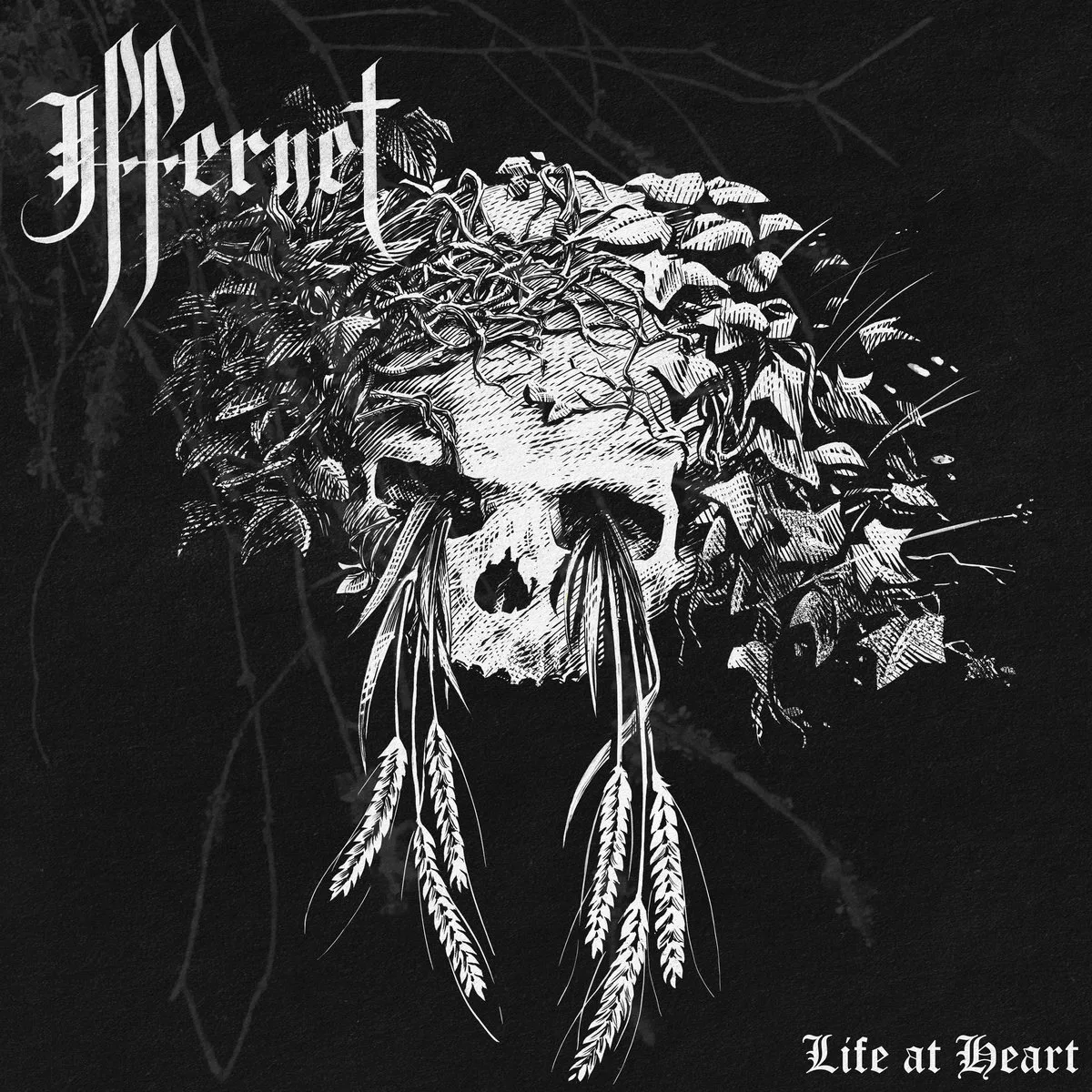 Official album cover artwork for Life at Heart by Iffernet