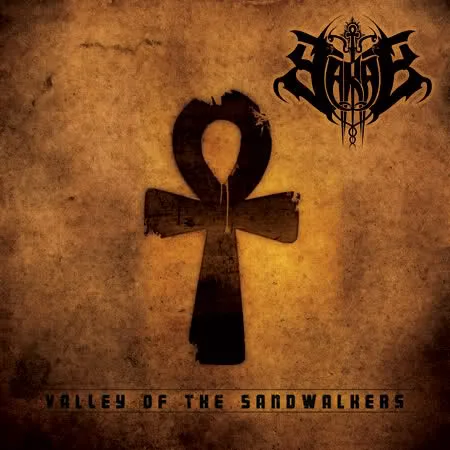Official album cover art for the release Valley of the Sandwalkers by Scarab