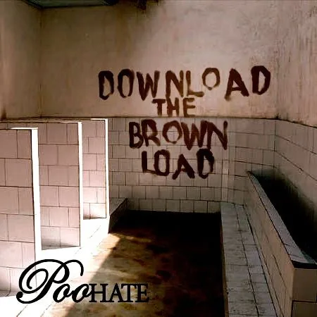 Official album cover art for the release Download the Brownload by PooHate
