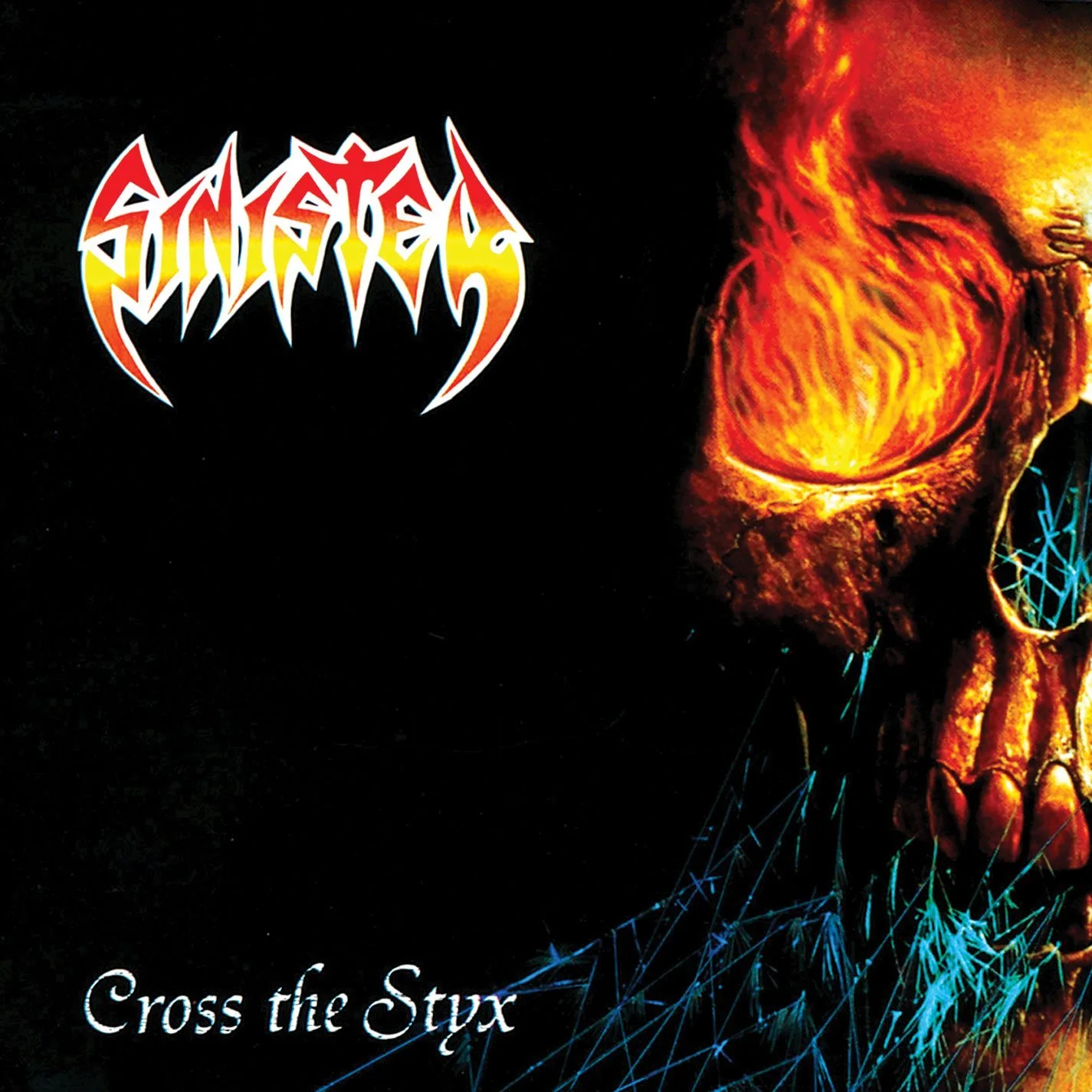 Official album cover art for the release Cross the Styx by Sinister