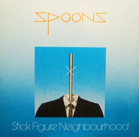 Official album cover art for the release Stick Figure Neighborhood by Spoons
