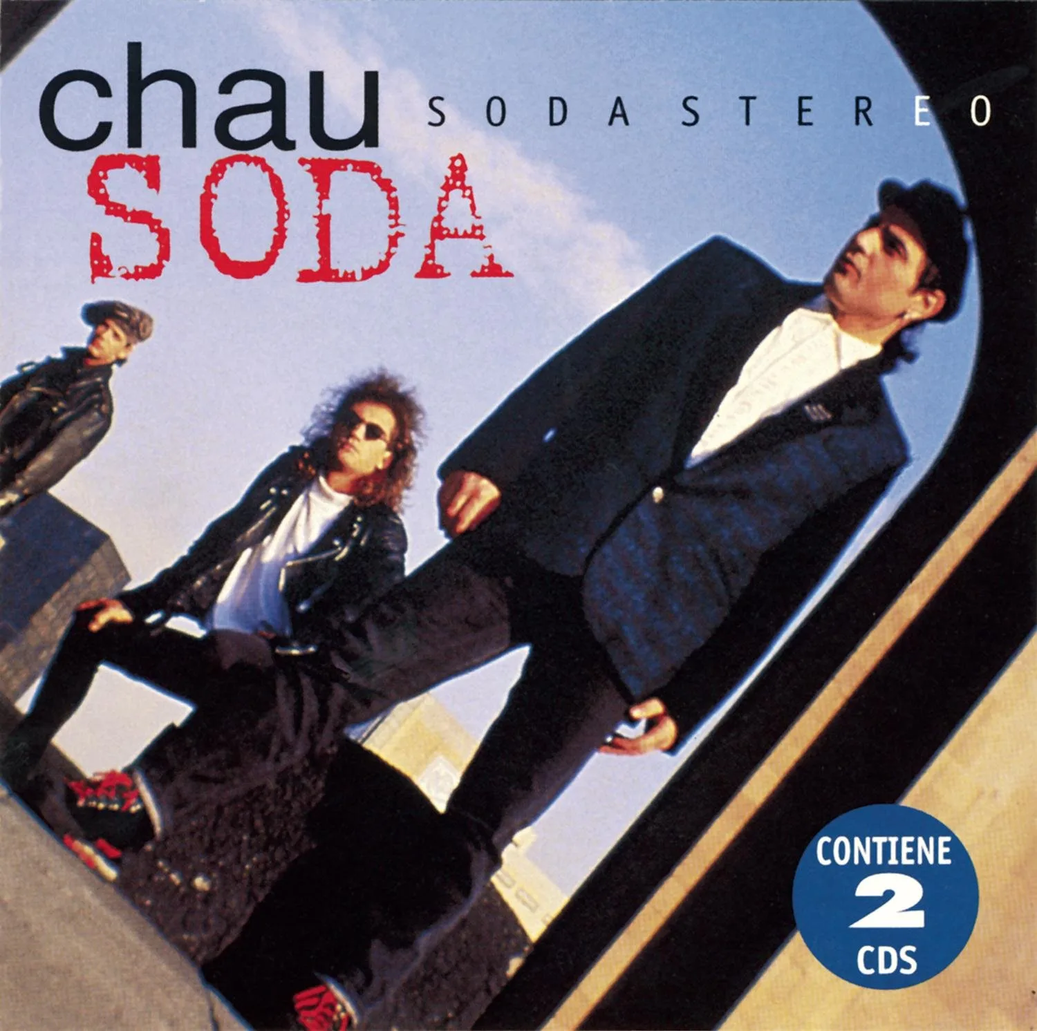Official album cover art for the release Chau Soda by Soda Stereo