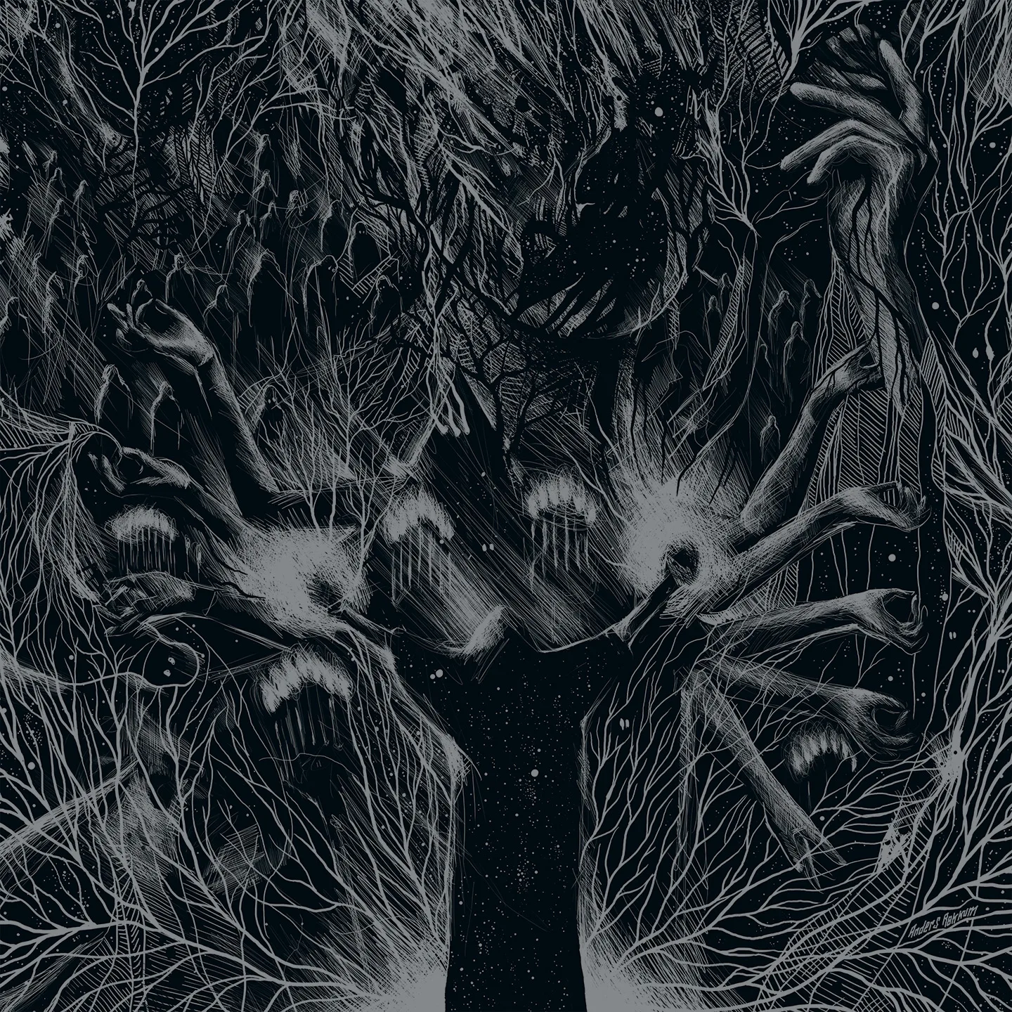 Official album cover artwork for Interequinox by Dødsengel