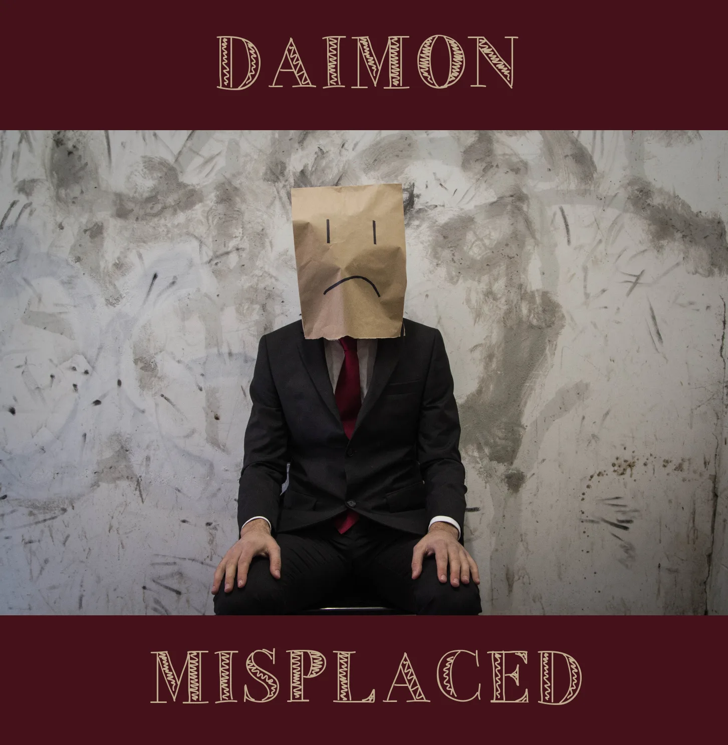 Official album cover art for the release Misplaced by Daimon