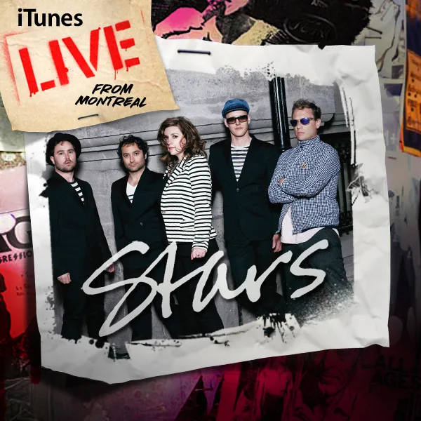 Elevator song track artwork featured on the album iTunes Live From Montreal by Stars