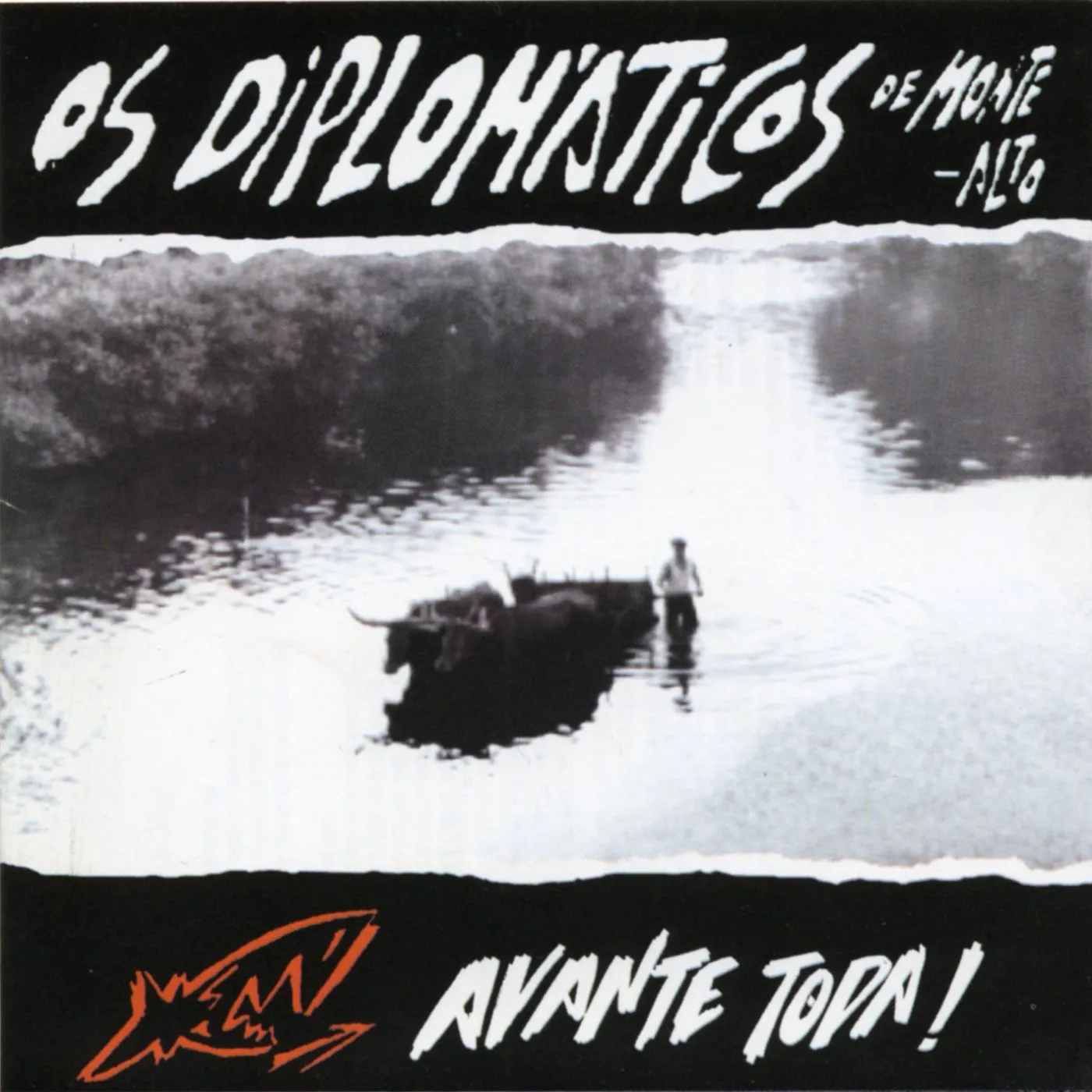 Official album cover art for the release Avante toda! by Os Diplomáticos de Monte-Alto