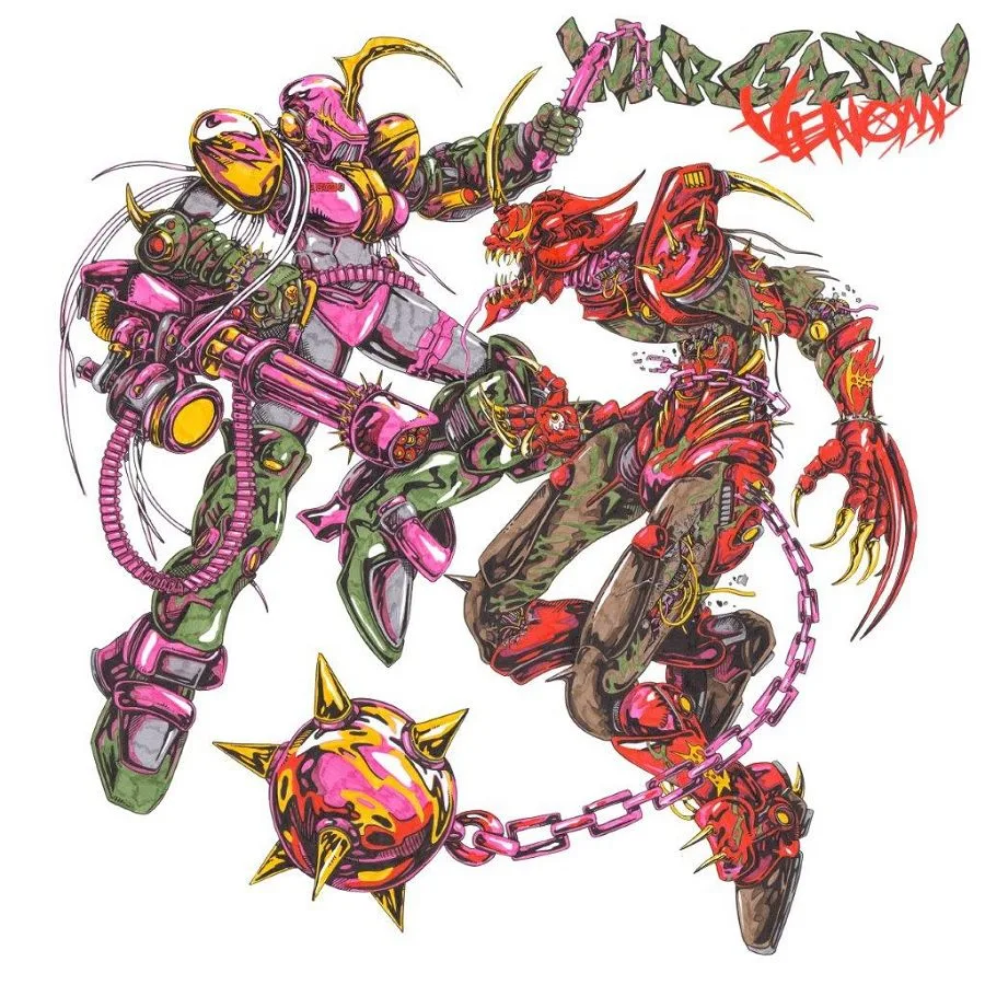 Official album cover art for the release Venom by WARGASM