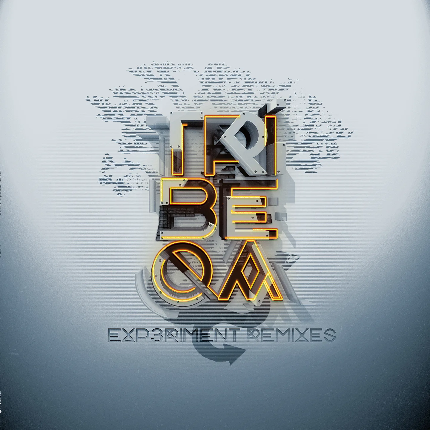 Official album cover art for the release Experiment Remixes by Tribeqa