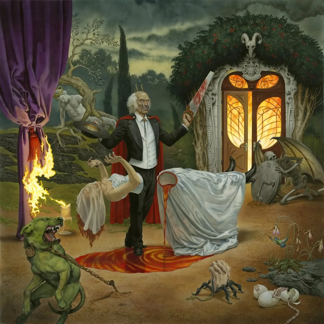 Official album cover artwork for Cursum Perficio by Anthrax