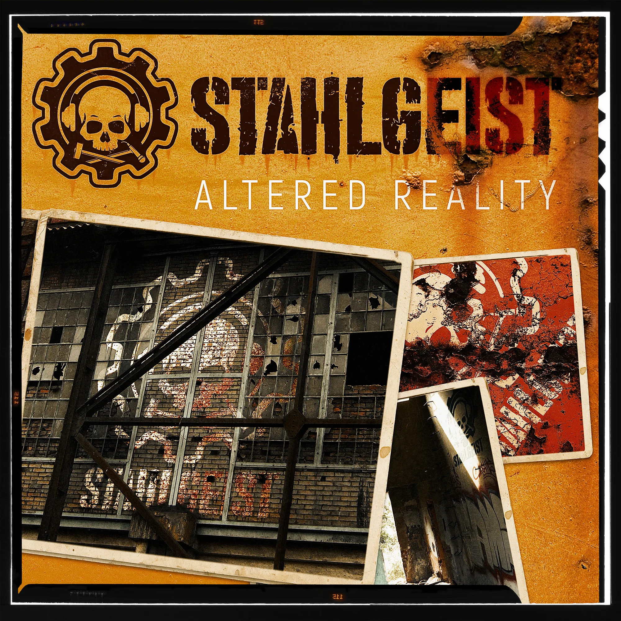 Official album cover art for the release Altered Reality by Stahlgeist