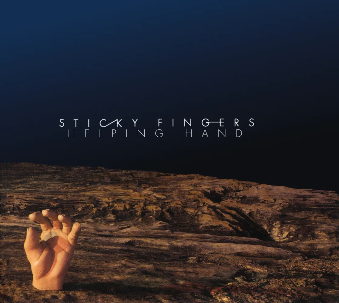 Official album cover art for the release Helping Hand by Sticky Fingers