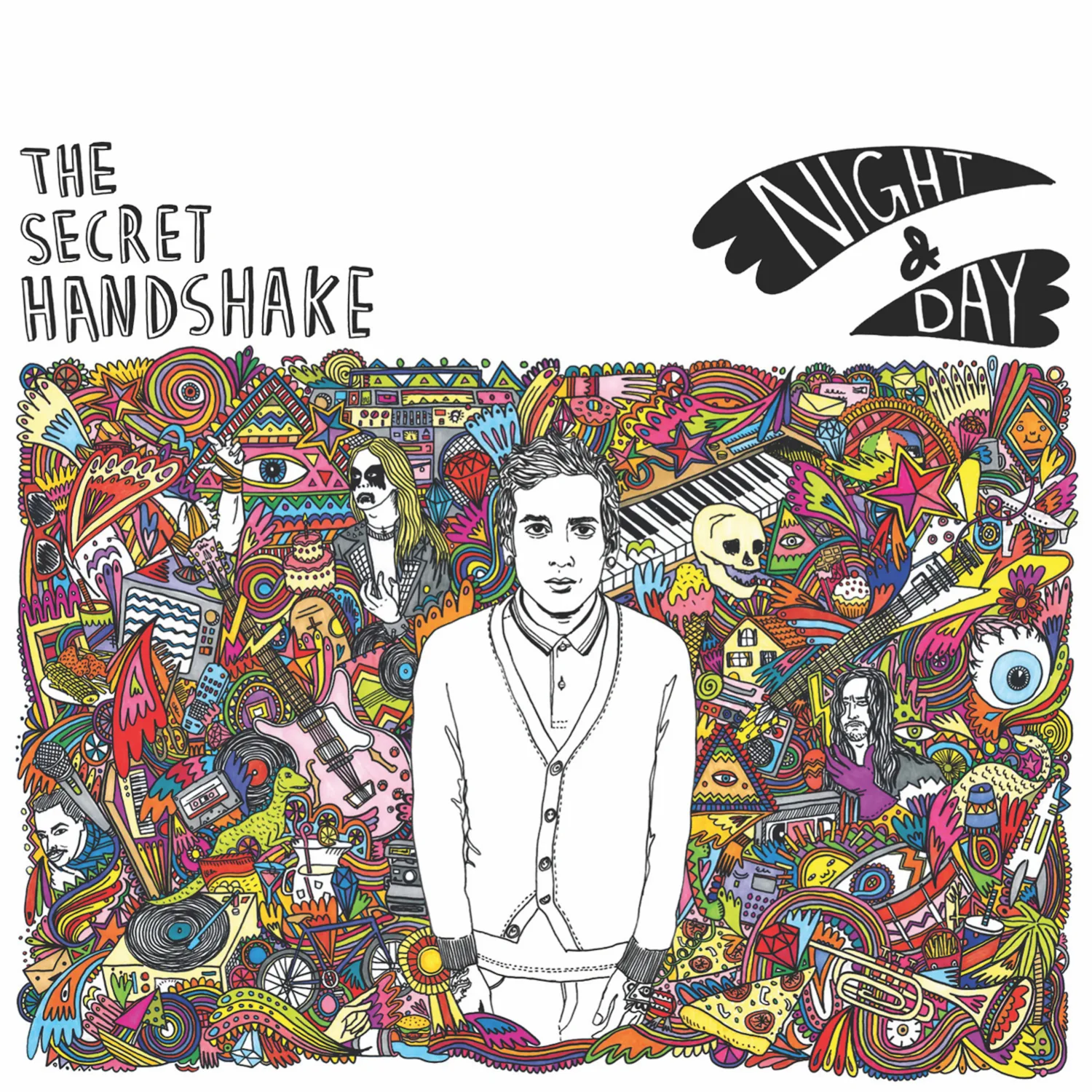 Official album cover art for the release Night & Day by The Secret Handshake