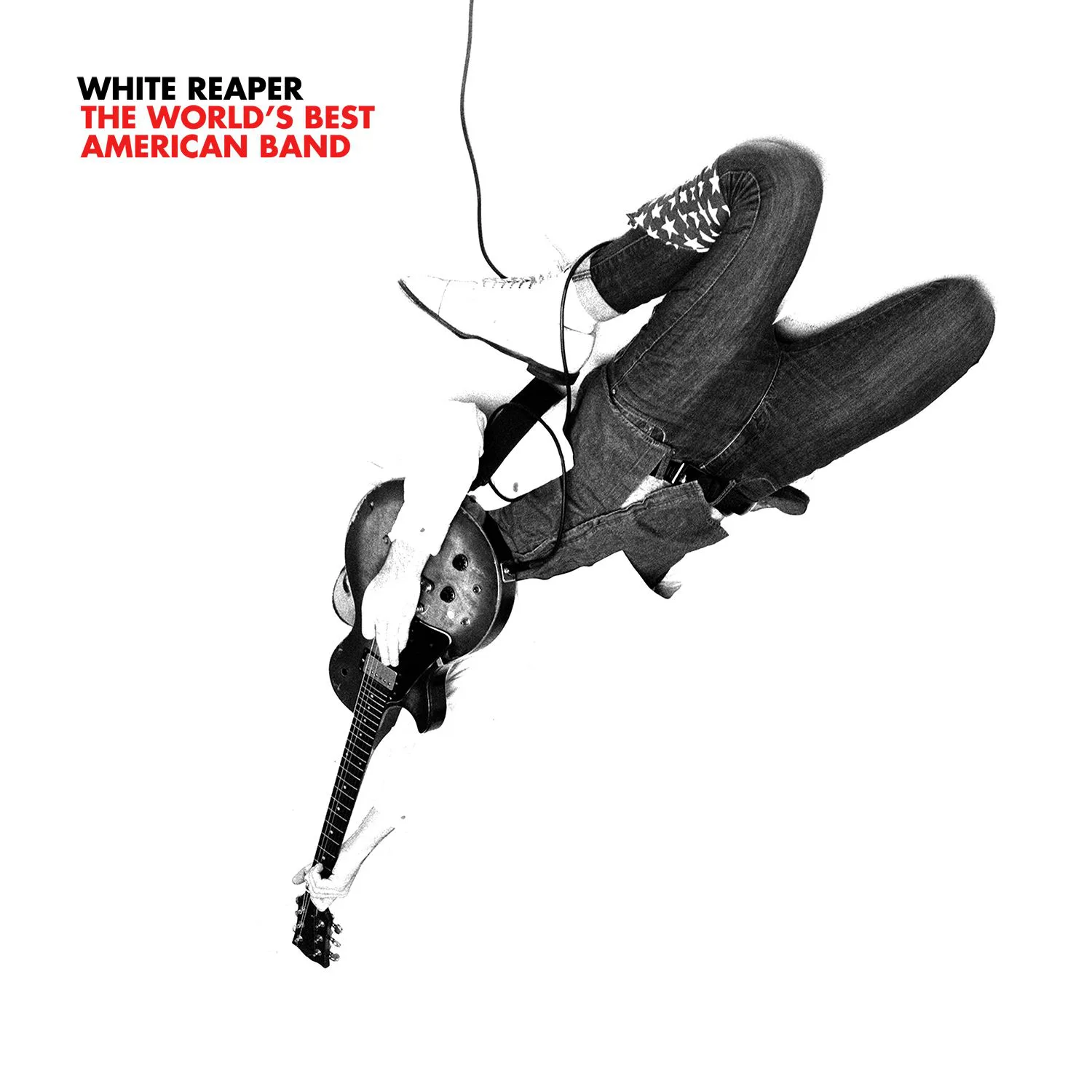Official album cover art for the release The World’s Best American Band by White Reaper
