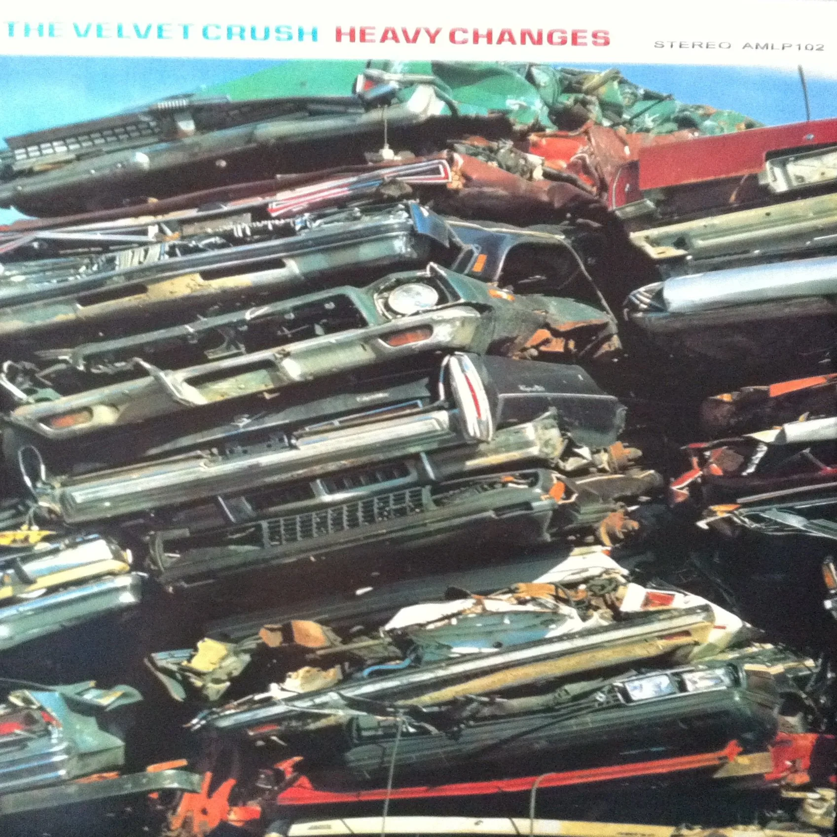 Official album cover art for the release Heavy Changes by Velvet Crush