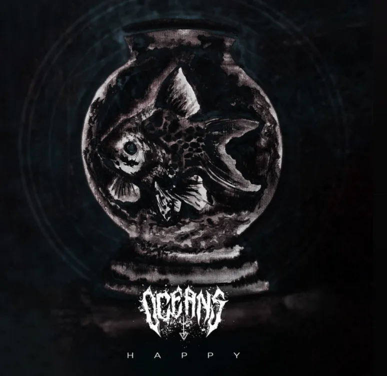Official album cover art for the release HAPPY by Oceans