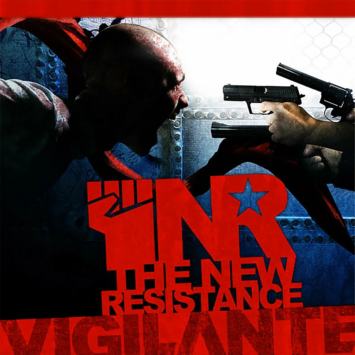 Official album cover art for the release The New Resistance by Vigilante