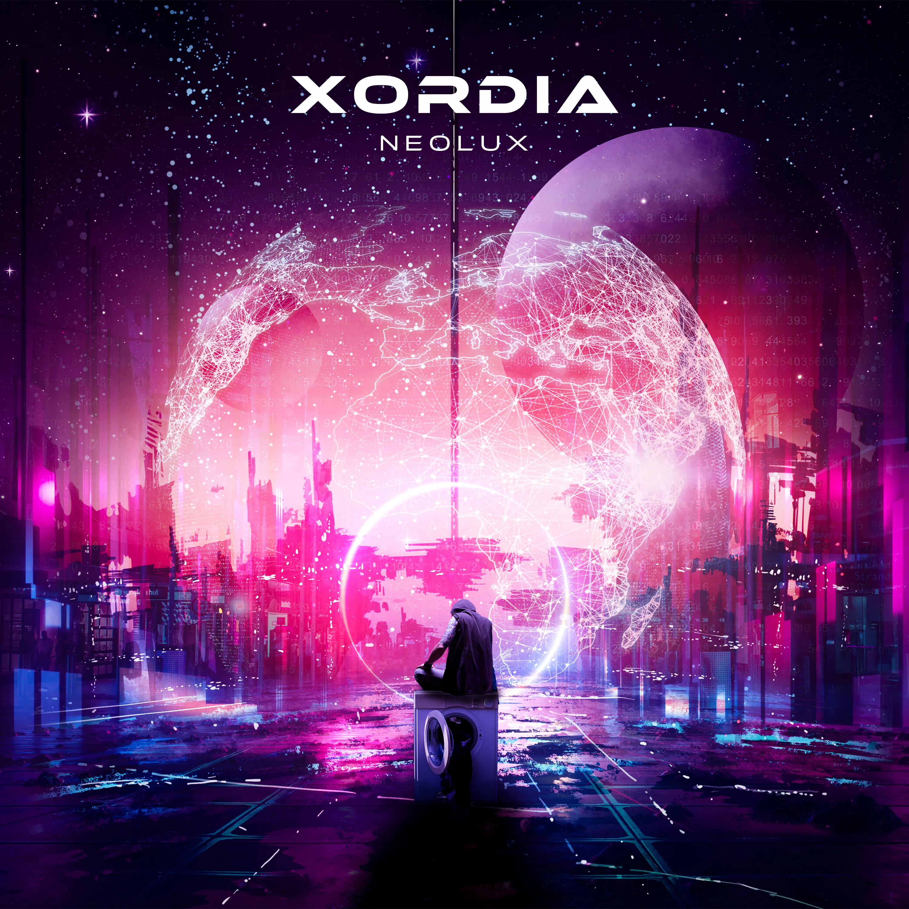 Official album cover art for the release Neolux by Xordia