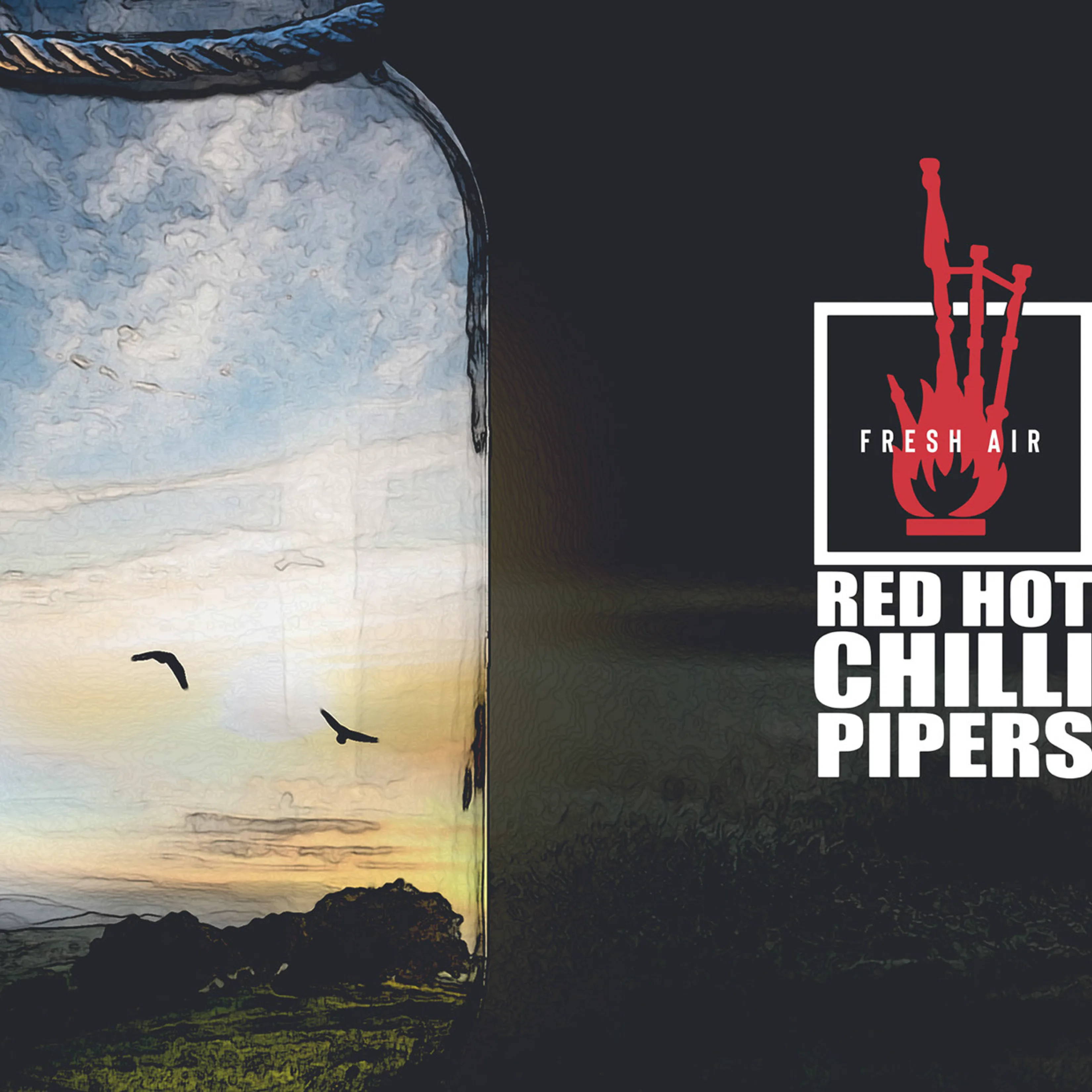 Official album cover art for the release Fresh Air by Red Hot Chilli Pipers