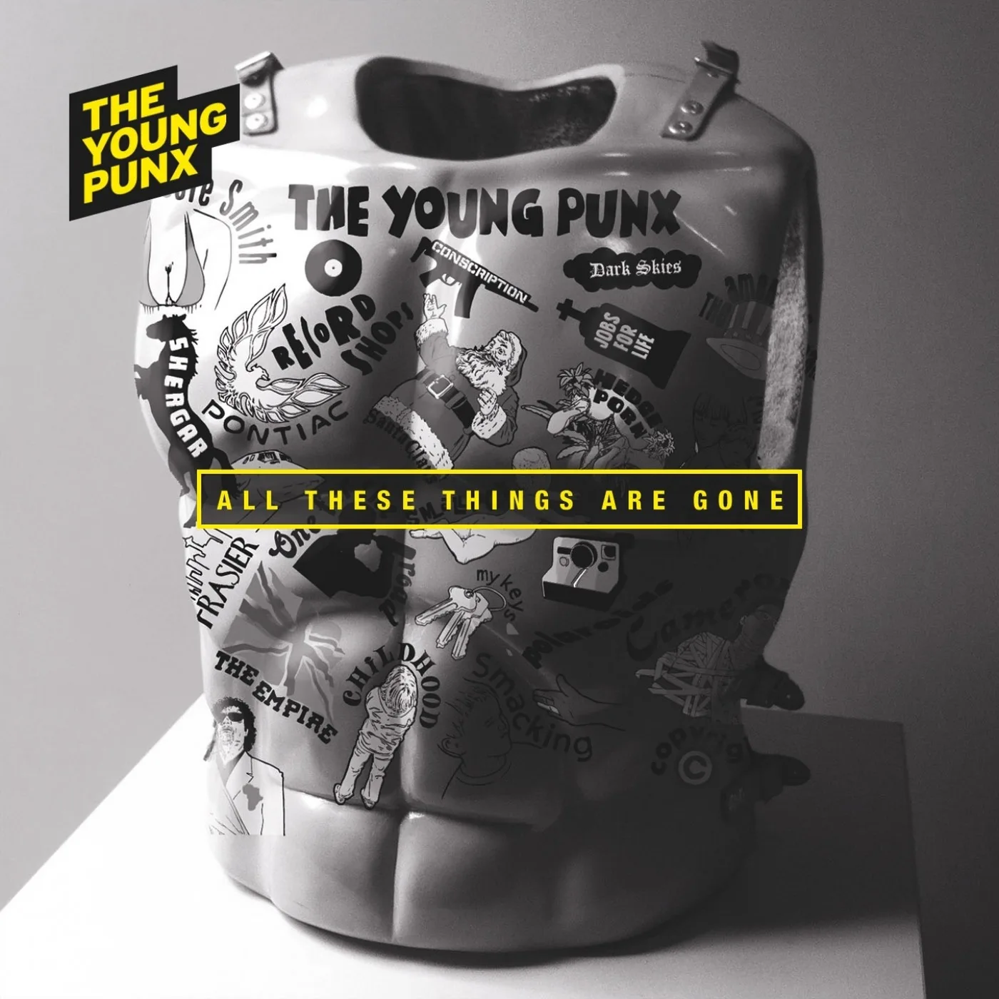 Official album cover art for the release All These Things Are Gone (Club Mixes) by The Young Punx