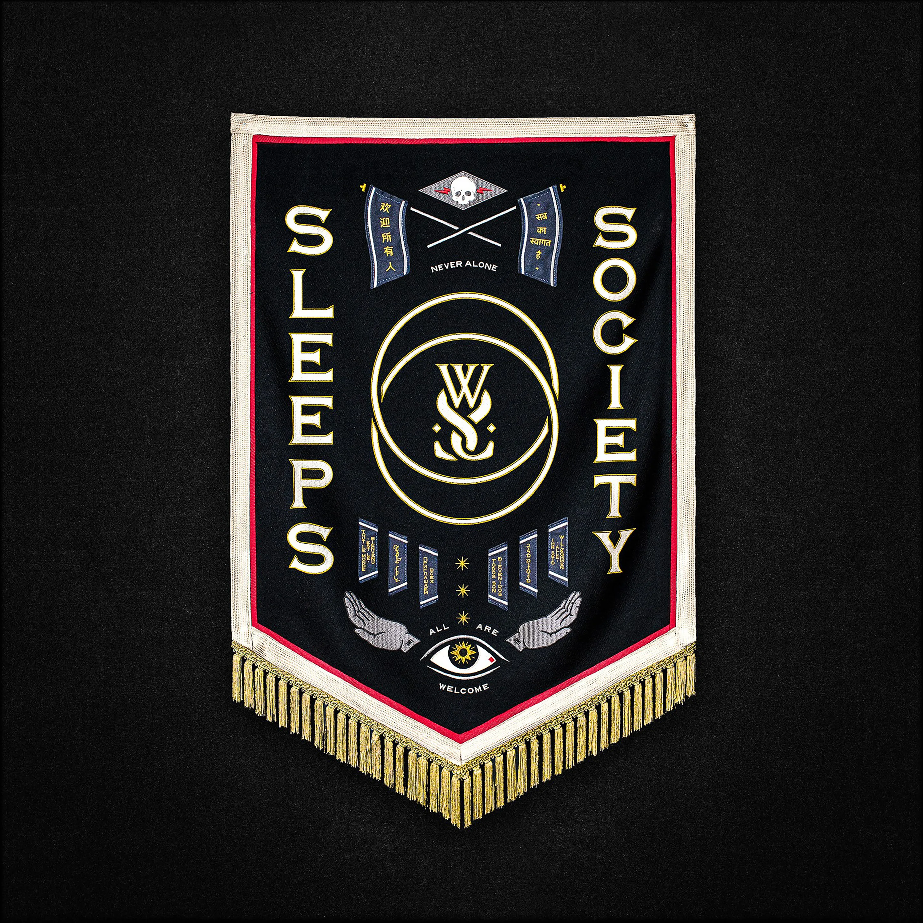 Official album cover art for the release Sleeps Society by While She Sleeps