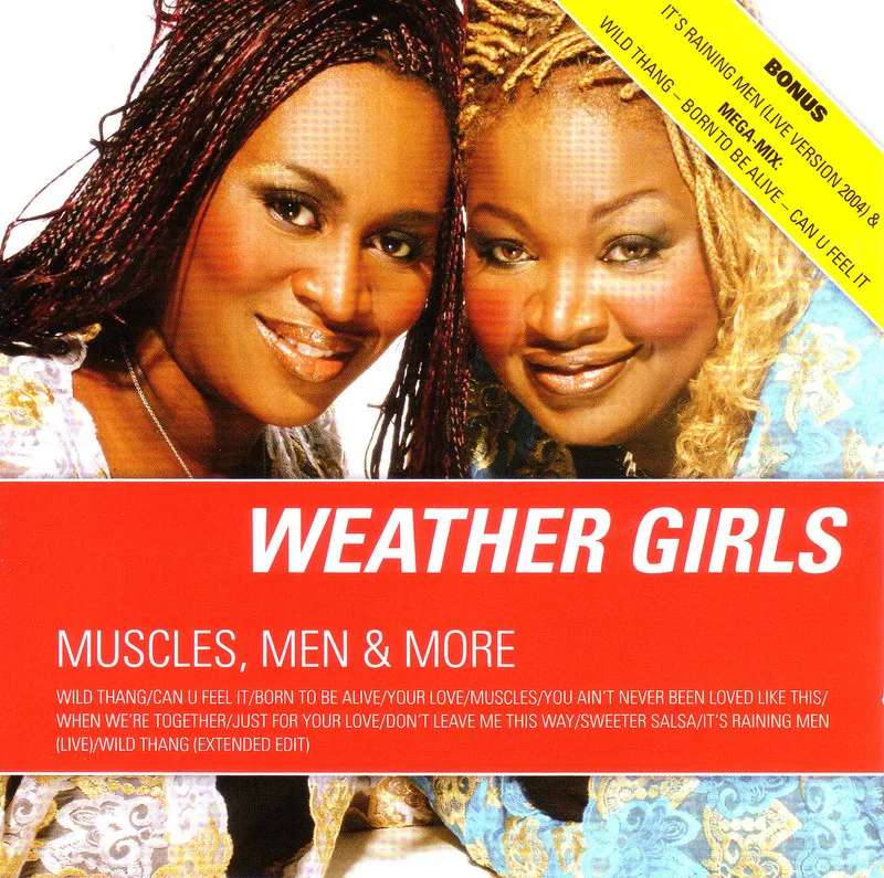 Just for Your Love song track artwork featured on the album Muscles, Men & More by The Weather Girls