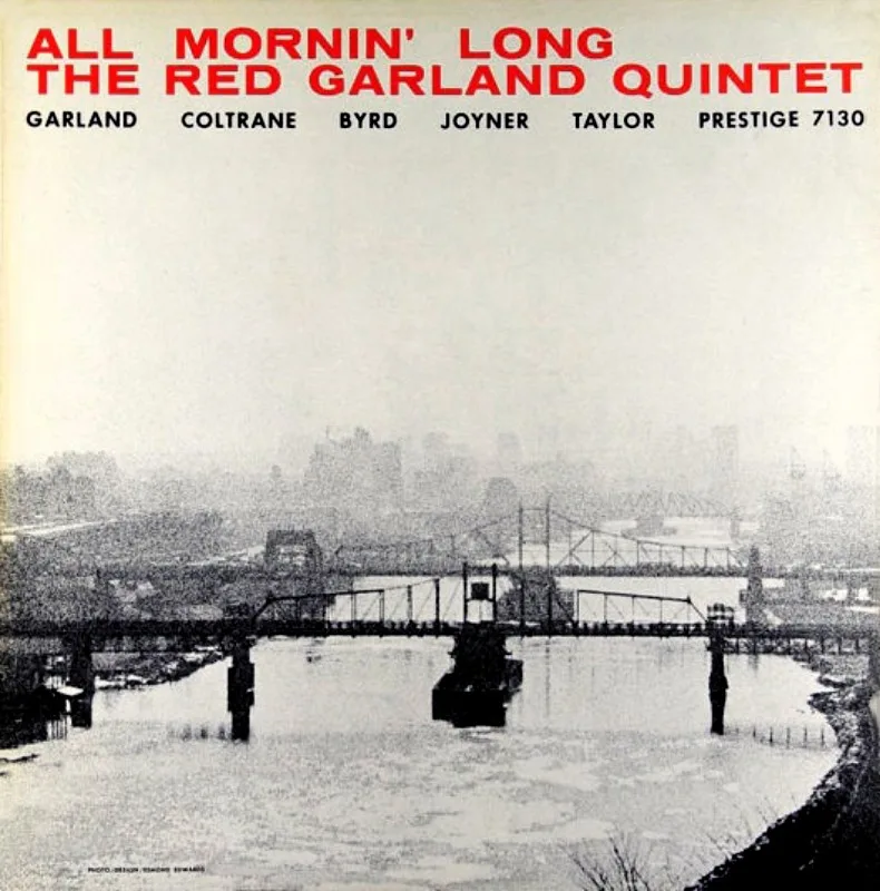 Official album cover art for the release All Mornin' Long by The Red Garland Quintet