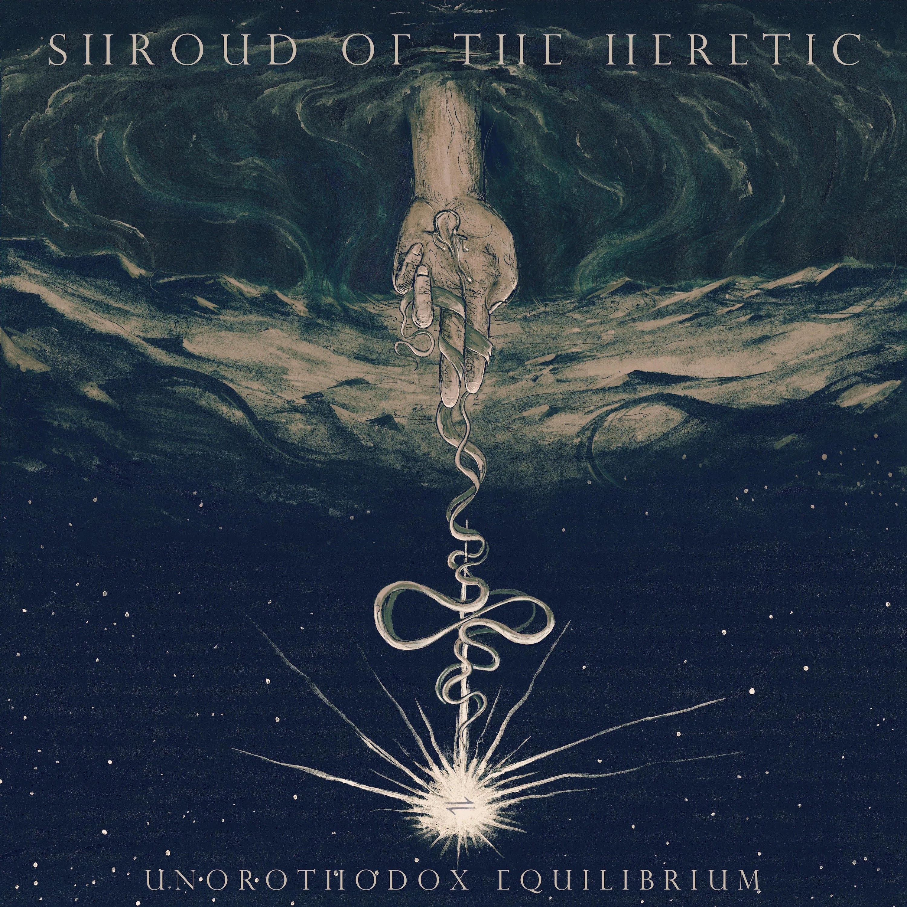Official album cover art for the release Unorthodox Equilibrium by Shroud of the Heretic