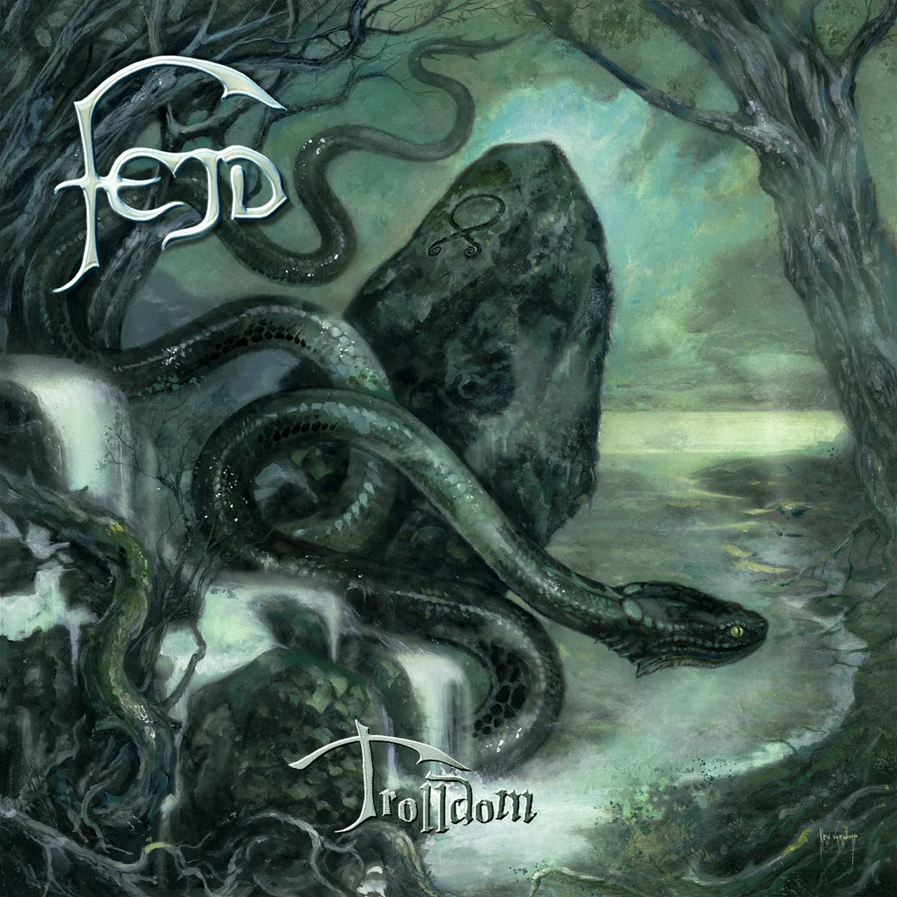 Official album cover artwork for Trolldom by Fejd