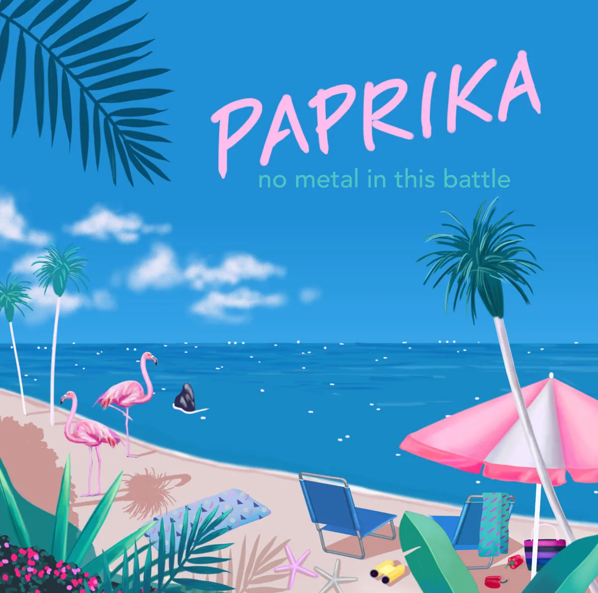 Official album cover artwork for paprika by no metal in this battle