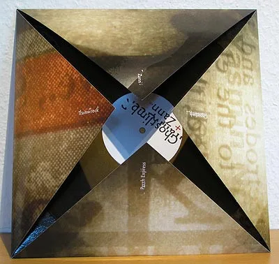 Official album cover art for the release Four Way Split by Trainwreck
