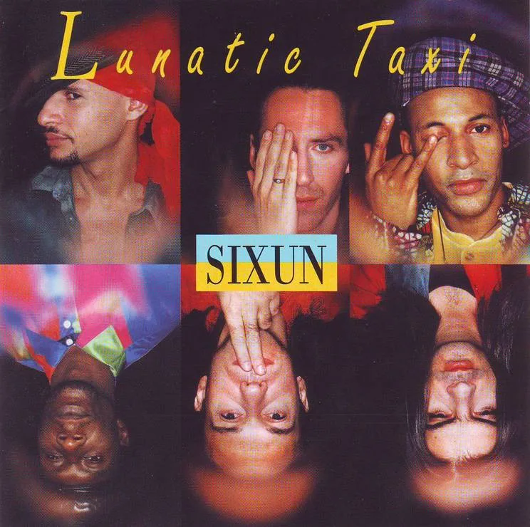 Official album cover art for the release Lunatic Taxi by Sixun