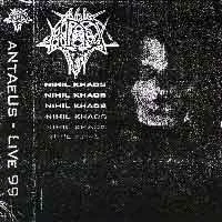 Official album cover art for the release Nihil Khaos by Antaeus