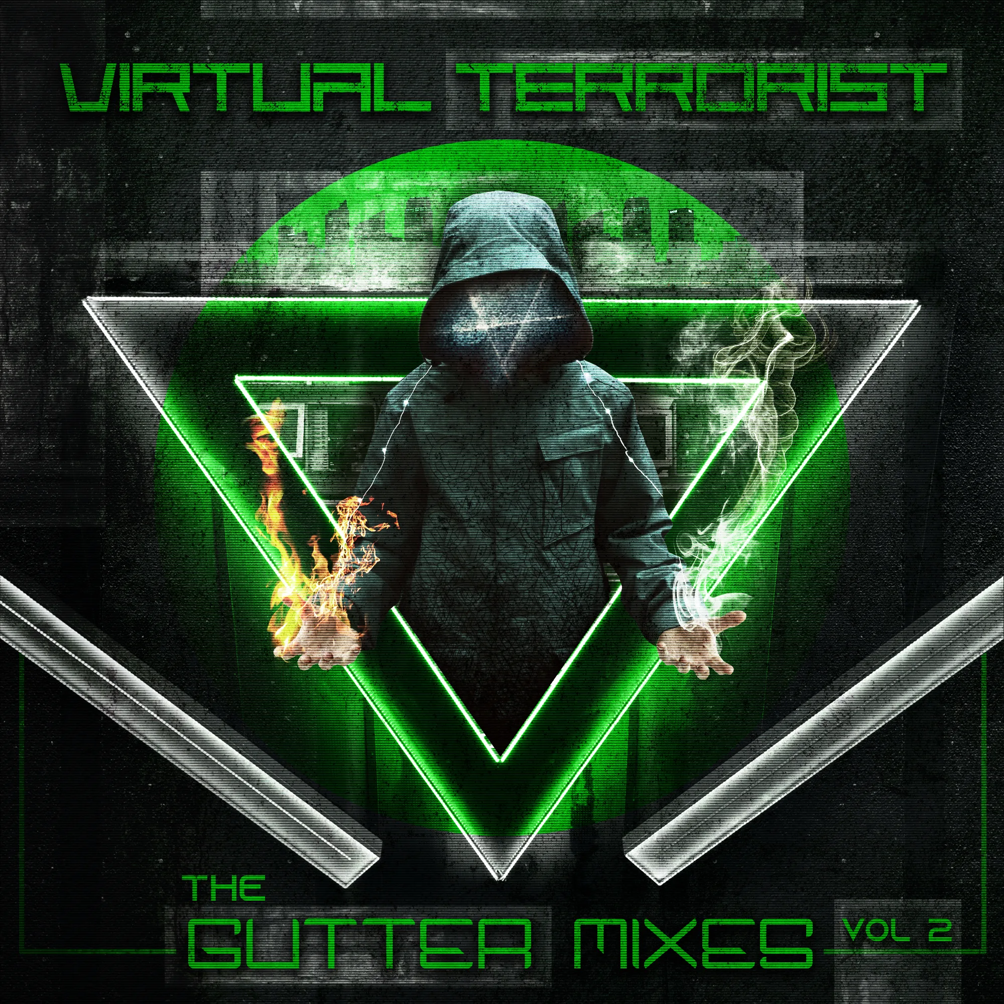 Official album cover art for the release Gutter Mixes Vol 2 by Virtual Terrorist