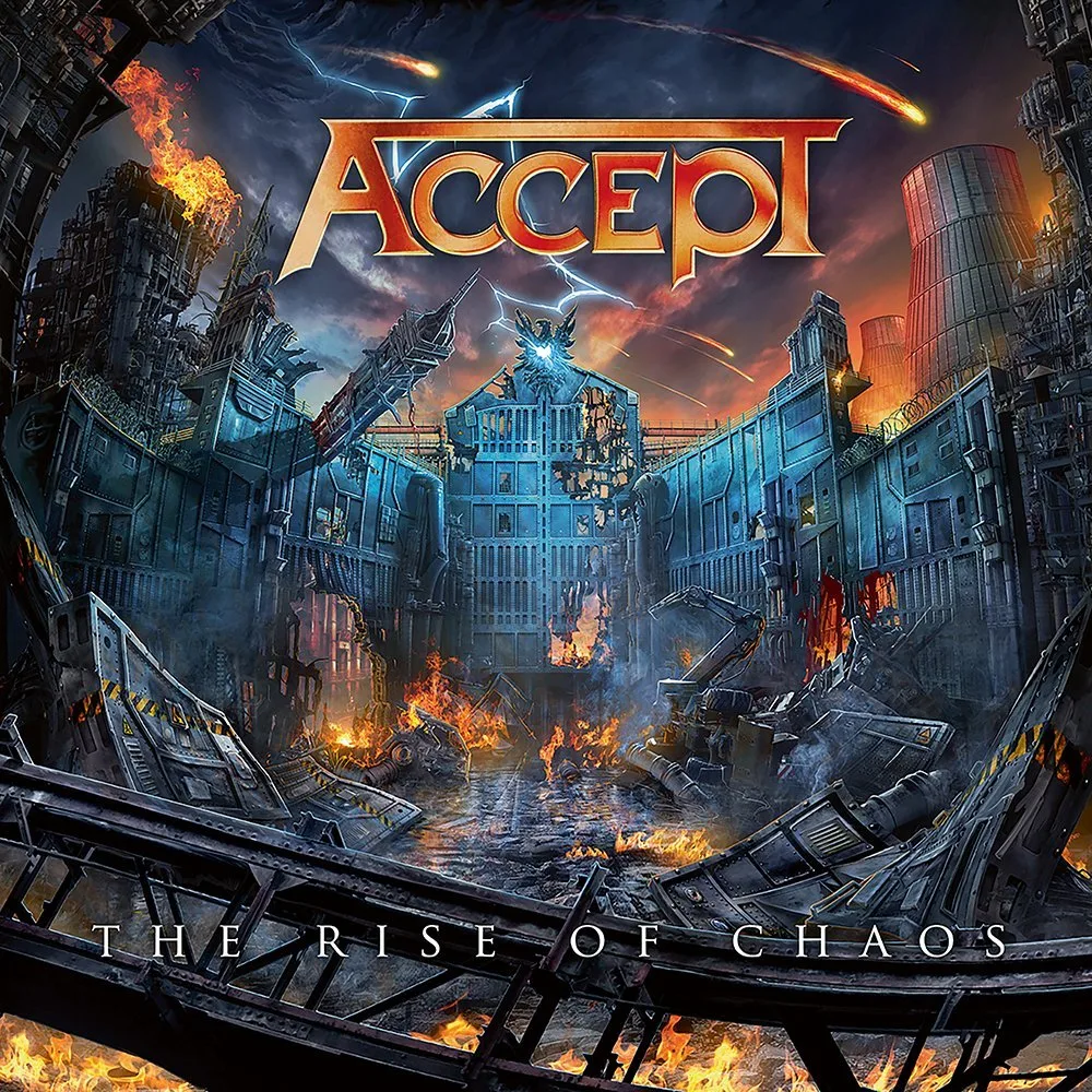 Official album cover artwork for The Rise of Chaos by Accept