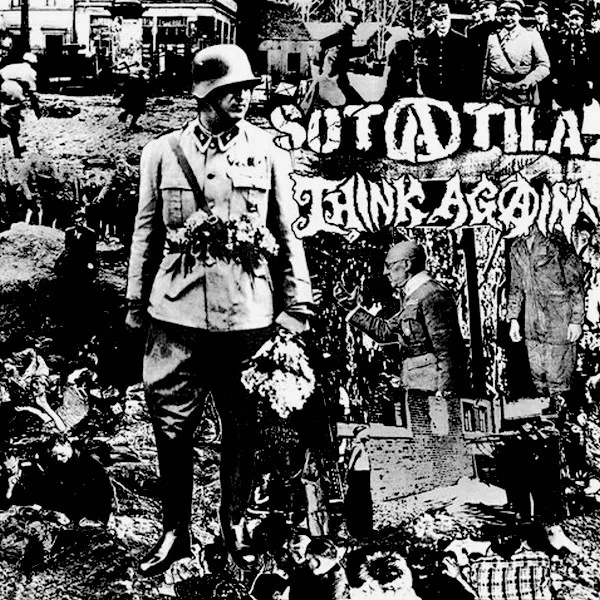 Official album cover art for the release Black Rainbow - Split EP by Sotatila