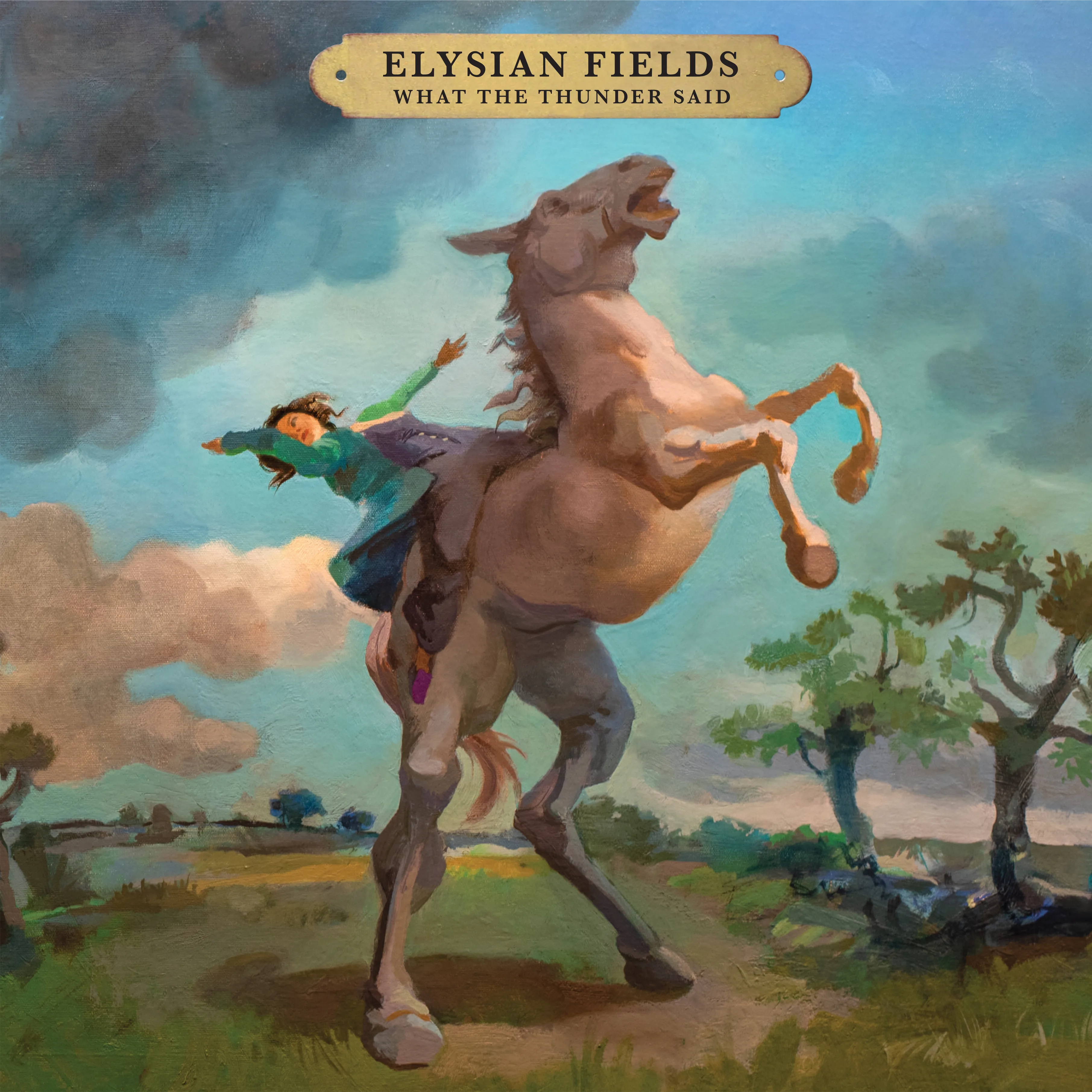 Official album cover art for the release What the Thunder Said by Elysian Fields