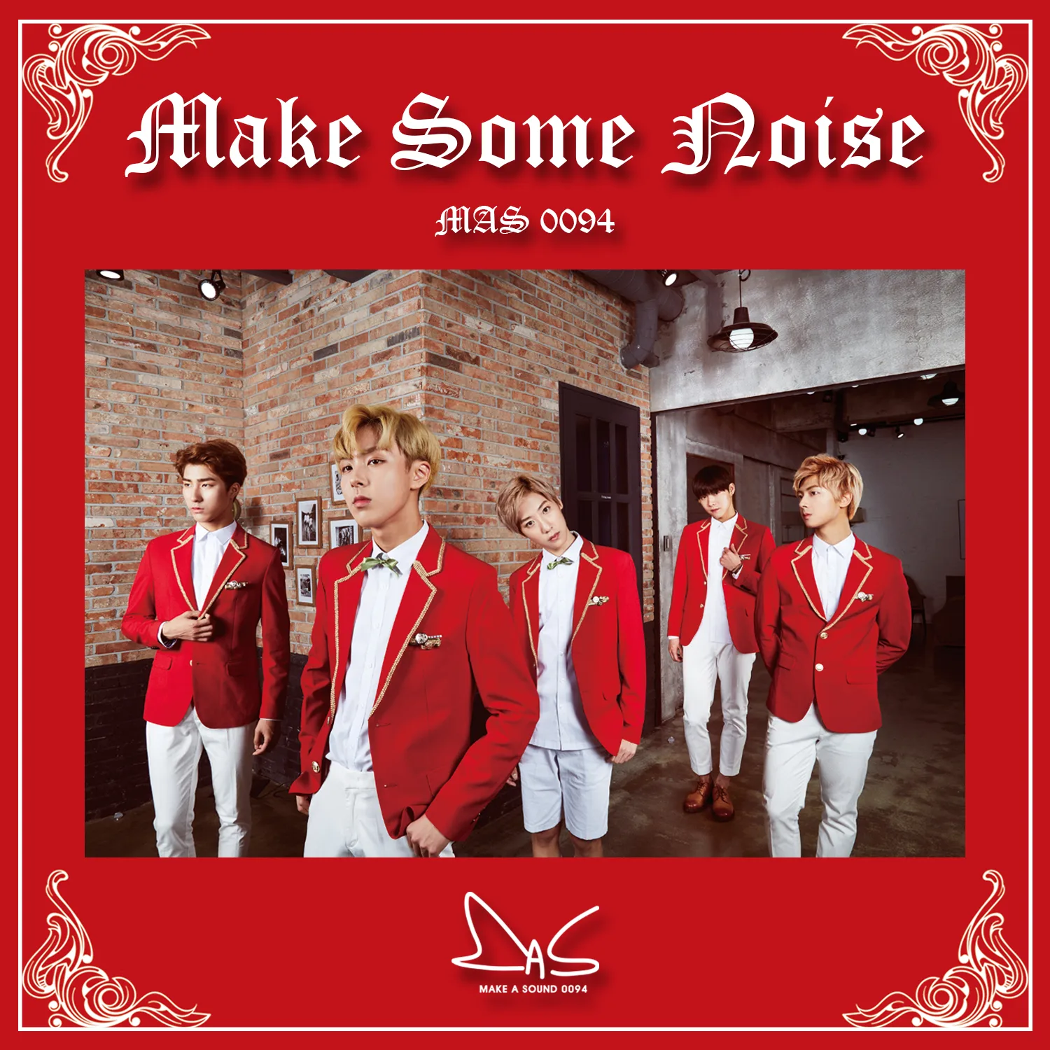 Official album cover art for the release MAKE SOME NOISE by ONEWE