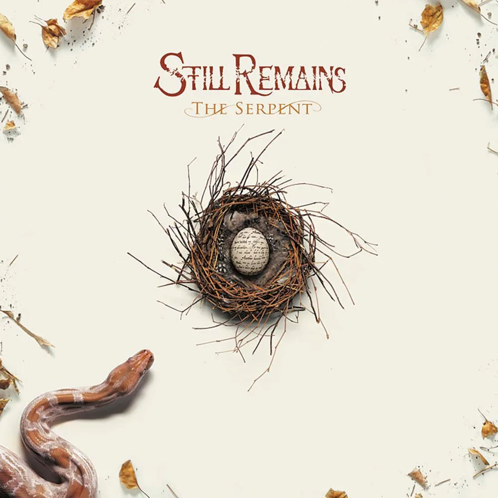 Official album cover art for the release The Serpent by Still Remains